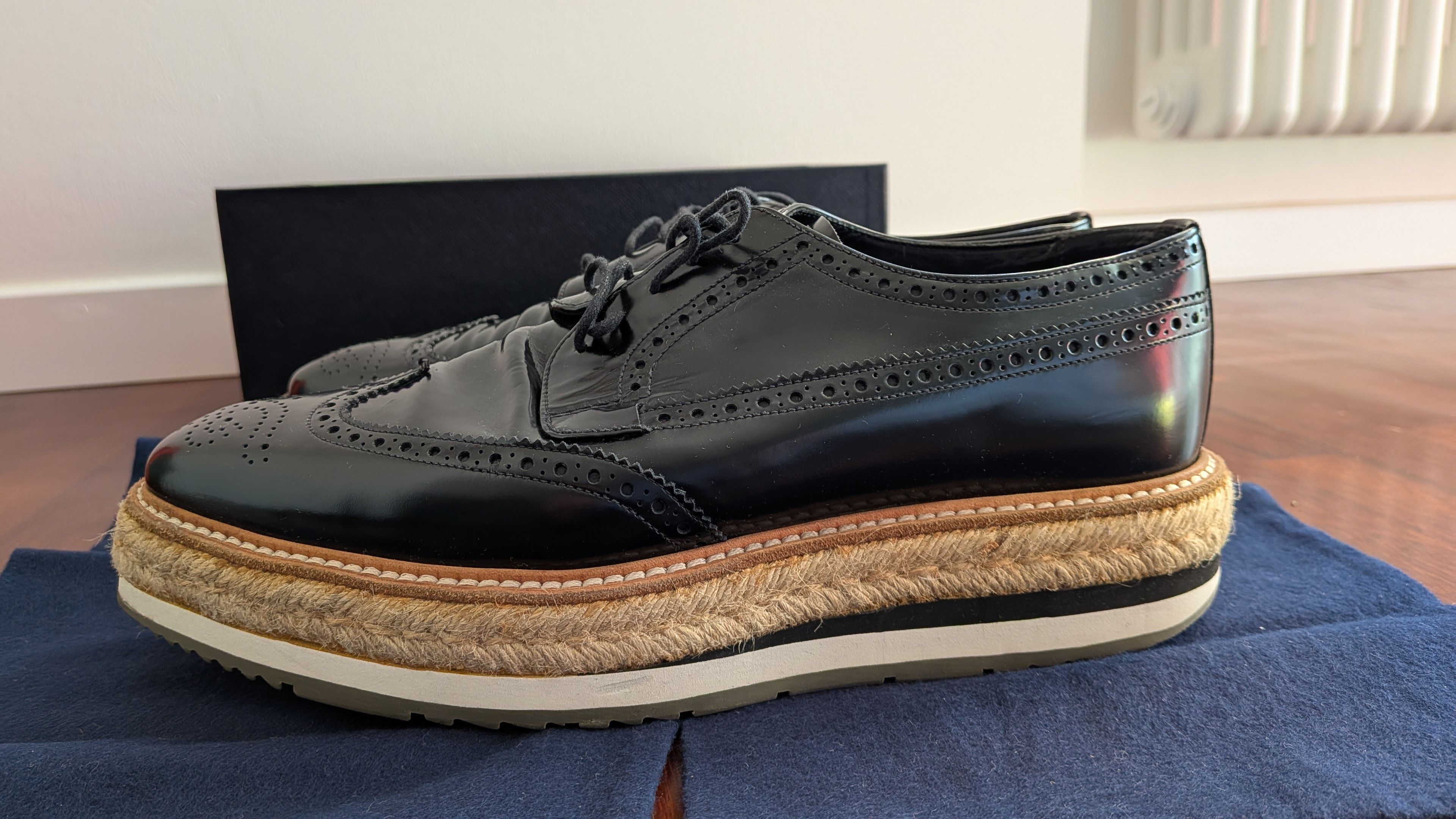 Prada Prada SS11 Platform Brogues Fits 42–42.5 Size 7.5 Size US 9 / EU 42 - 5 Thumbnail