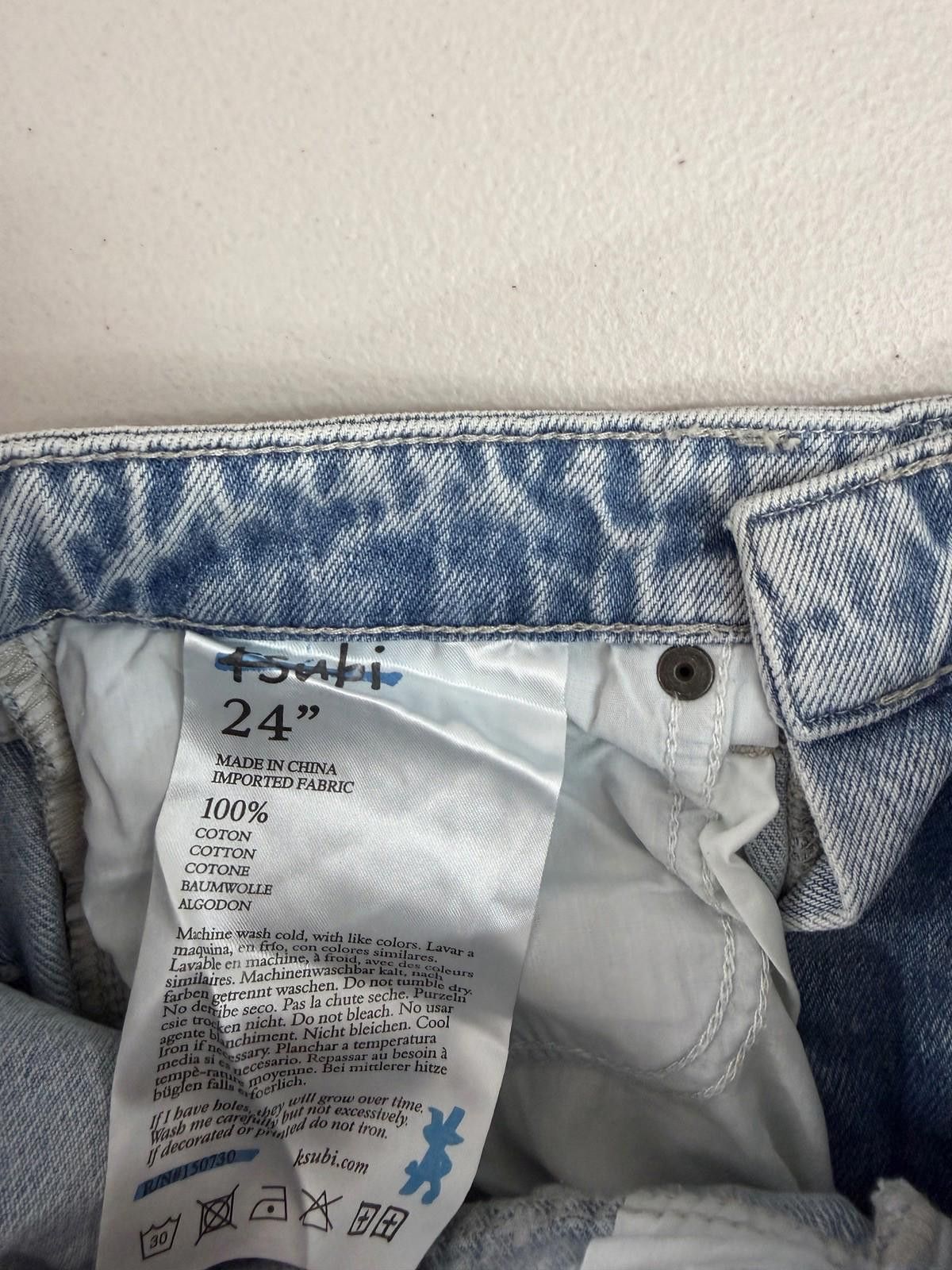 Ksubi new ksubi womens denim jeans brooklyn jean sense sliced 24 6 Size 24" / US 00 / IT 34 - 8 Thumbnail