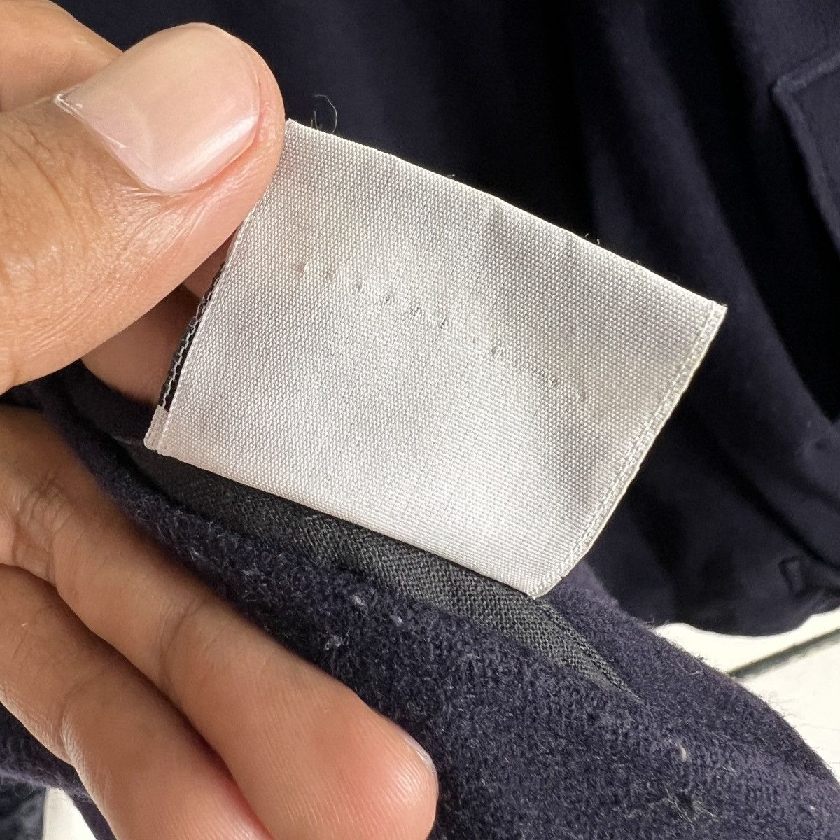 Burberry Vintage Burberrys Wool Cashmere Navy Blue Nova Check Size US L / EU 52-54 / 3 - 15 Thumbnail