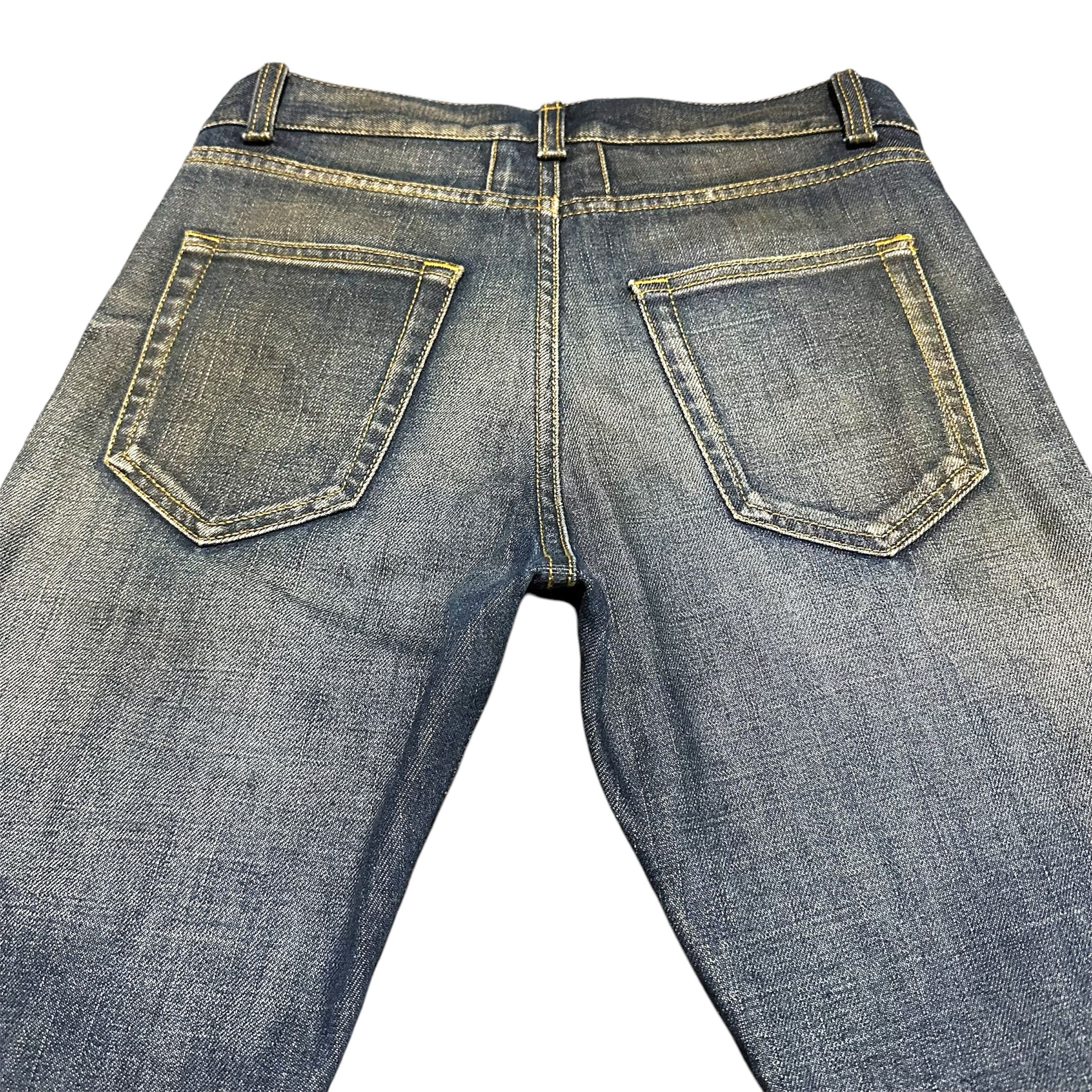 Hedi Slimane × Saint Laurent Paris Saint Laurent Denim Pants Size US 28 / EU 44 - 4 Thumbnail