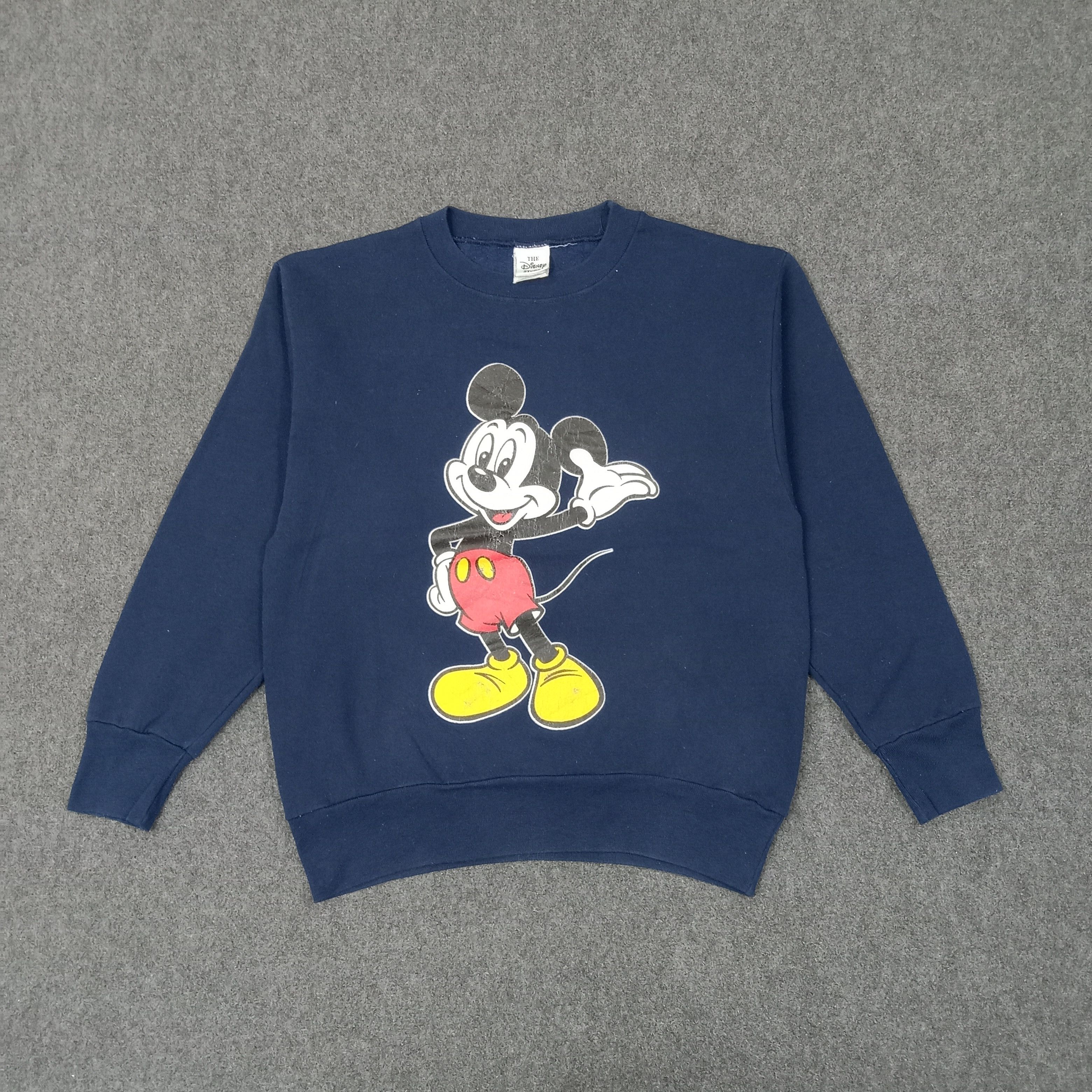 Disney 90's Mickey Mouse Cartoon Character Sweatshirt C255N20 Size US M / EU 48-50 / 2 - 1 Thumbnail