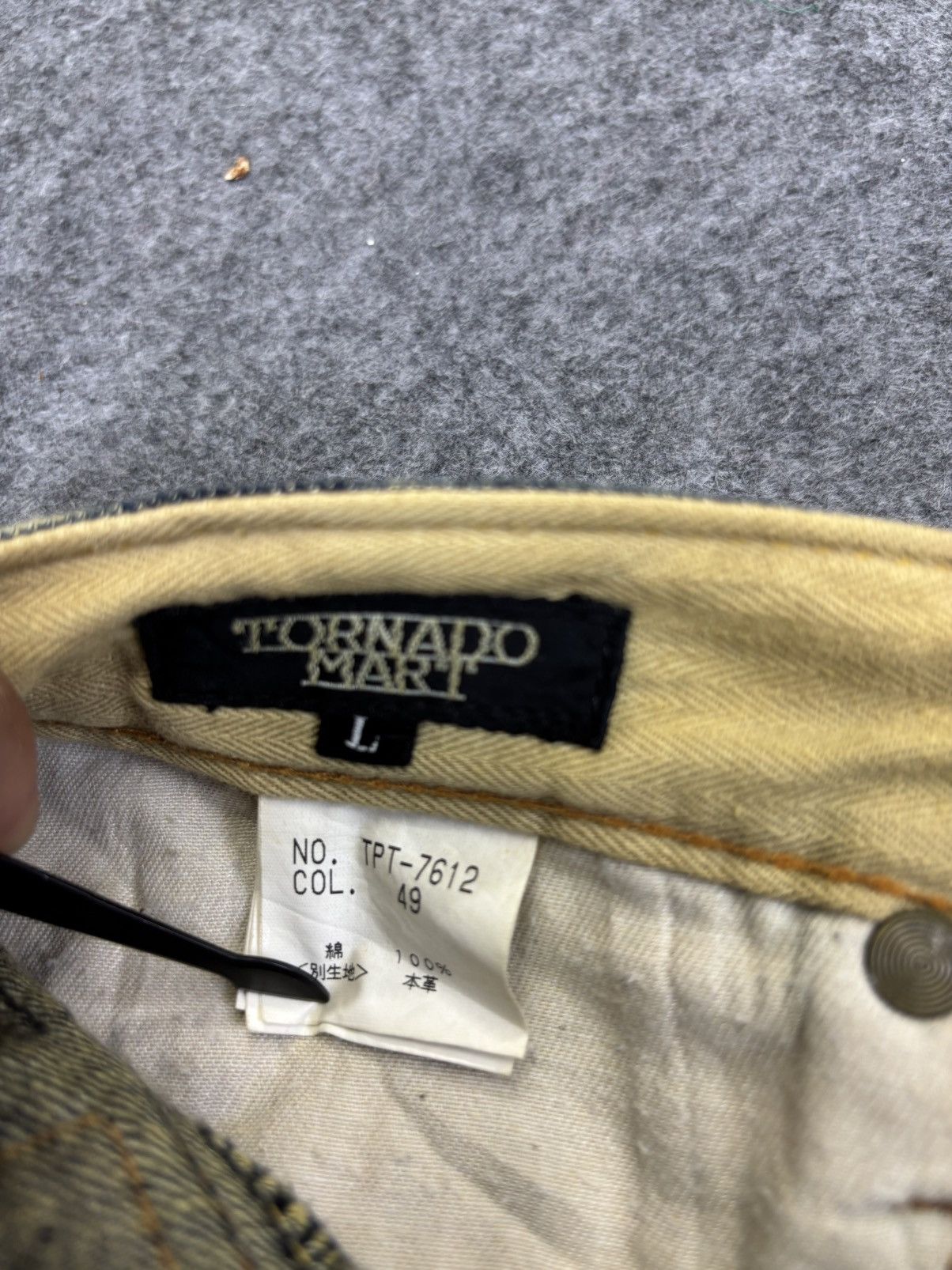 Tornado Mart 💥Super Flare💥Archival Tornado Mart Multipockets Denim K21 Size US 34 / EU 50 - 14 Thumbnail