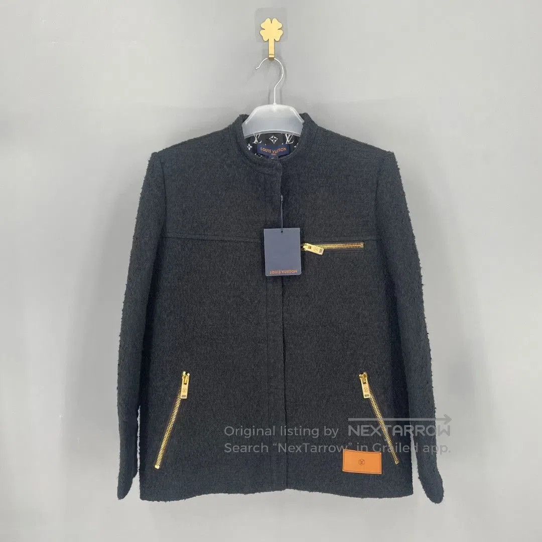 Louis Vuitton Louis Vuitton Logo Snap Button Jacket. Size M / US 6-8 / IT 42-44 - 1 Thumbnail