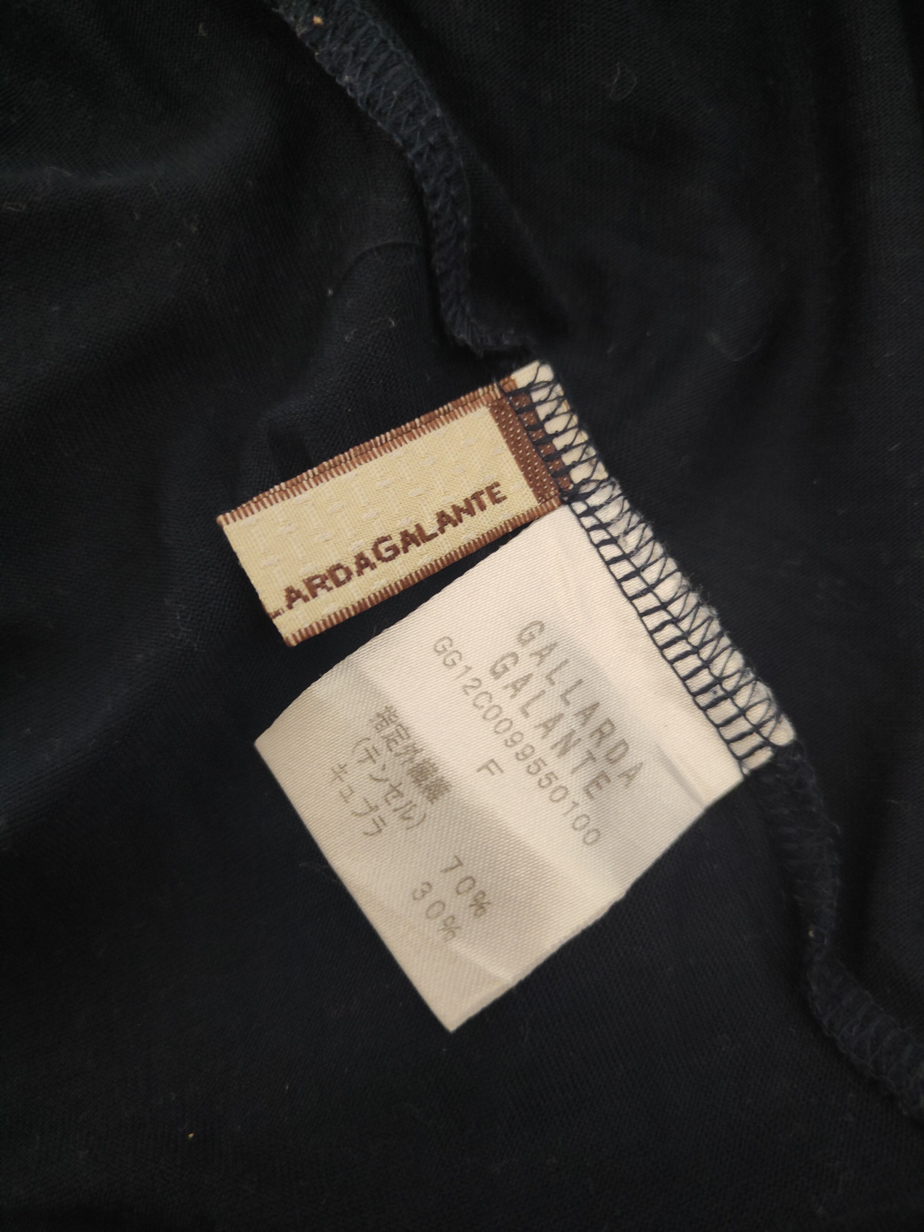 Japanese Brand × Vintage Luxury Design Gallarda Galante Navy Blouses Size S / US 4 / IT 40 - 10 Thumbnail