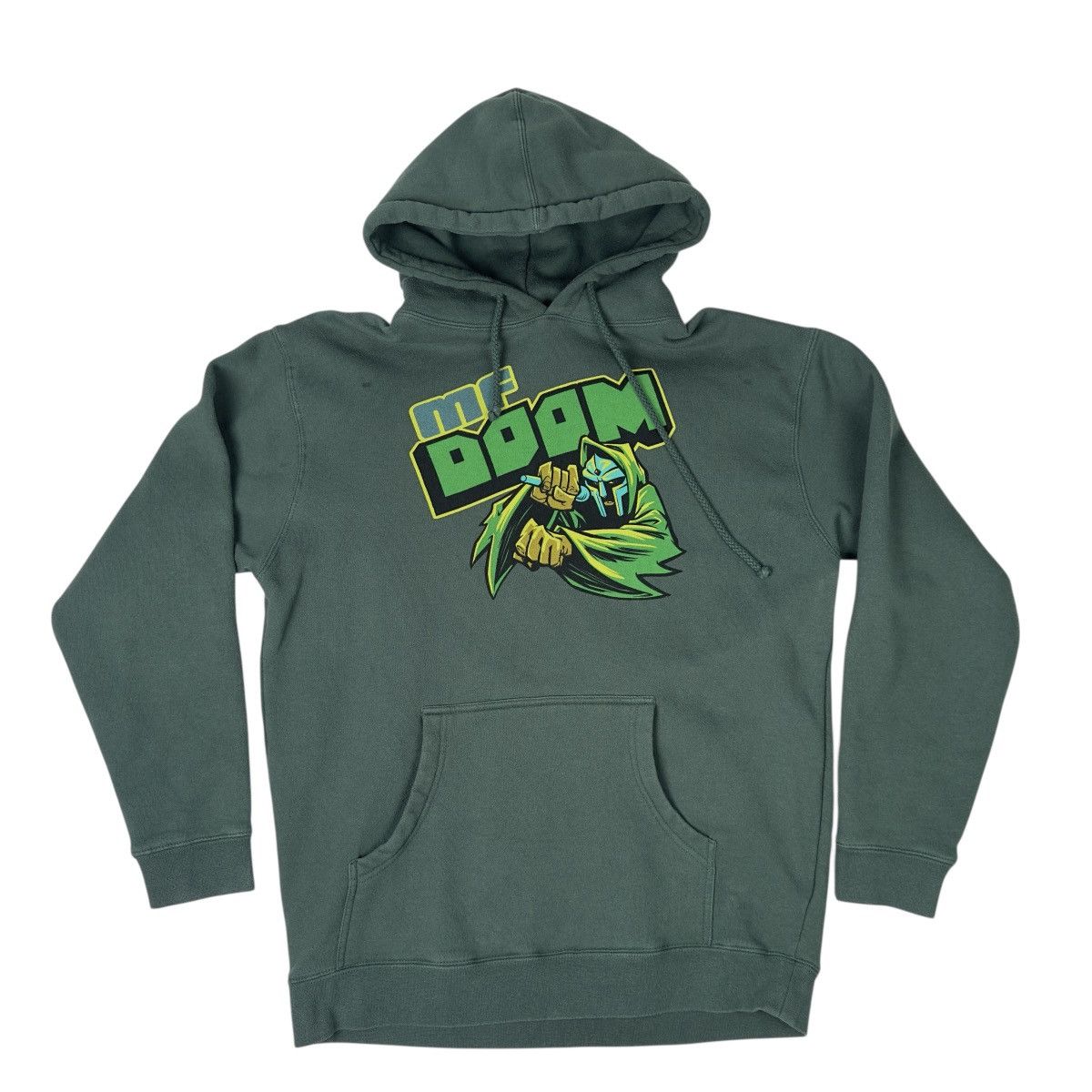 MF Doom MF DOOM Gas Drawls Anti Hero Hoodie Mens M Rare Hip Hop Size US M / EU 48-50 / 2 - 1 Thumbnail