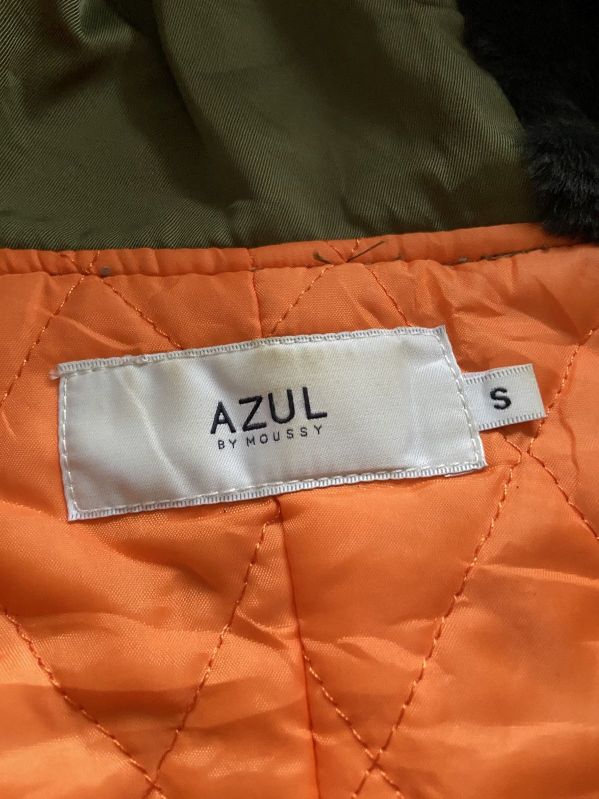 14th Addiction 2000s Azul by Moussy - Cyber Apocalypse Style Fur Jacket Size US S / EU 44-46 / 1 - 5 Thumbnail