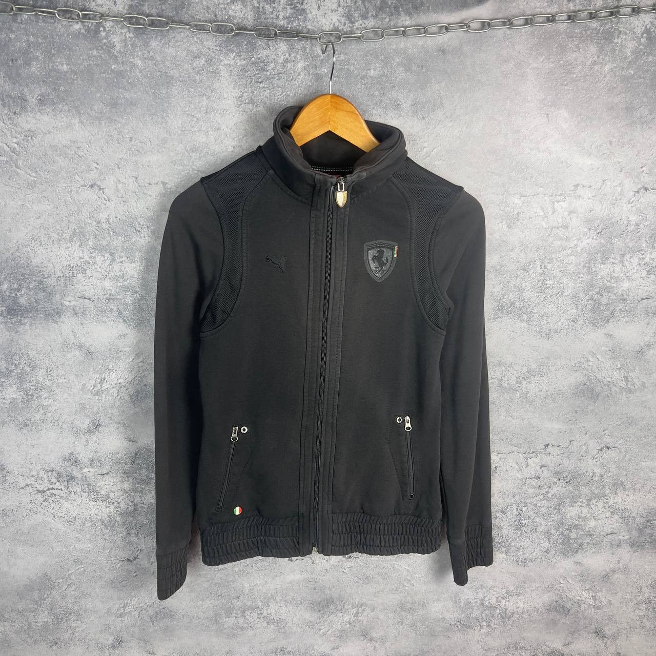 Puma Puma Ferrari Zip Sweatshirt Men's Size S Black Long Sleeve` Size US S / EU 44-46 / 1 - 1 Thumbnail