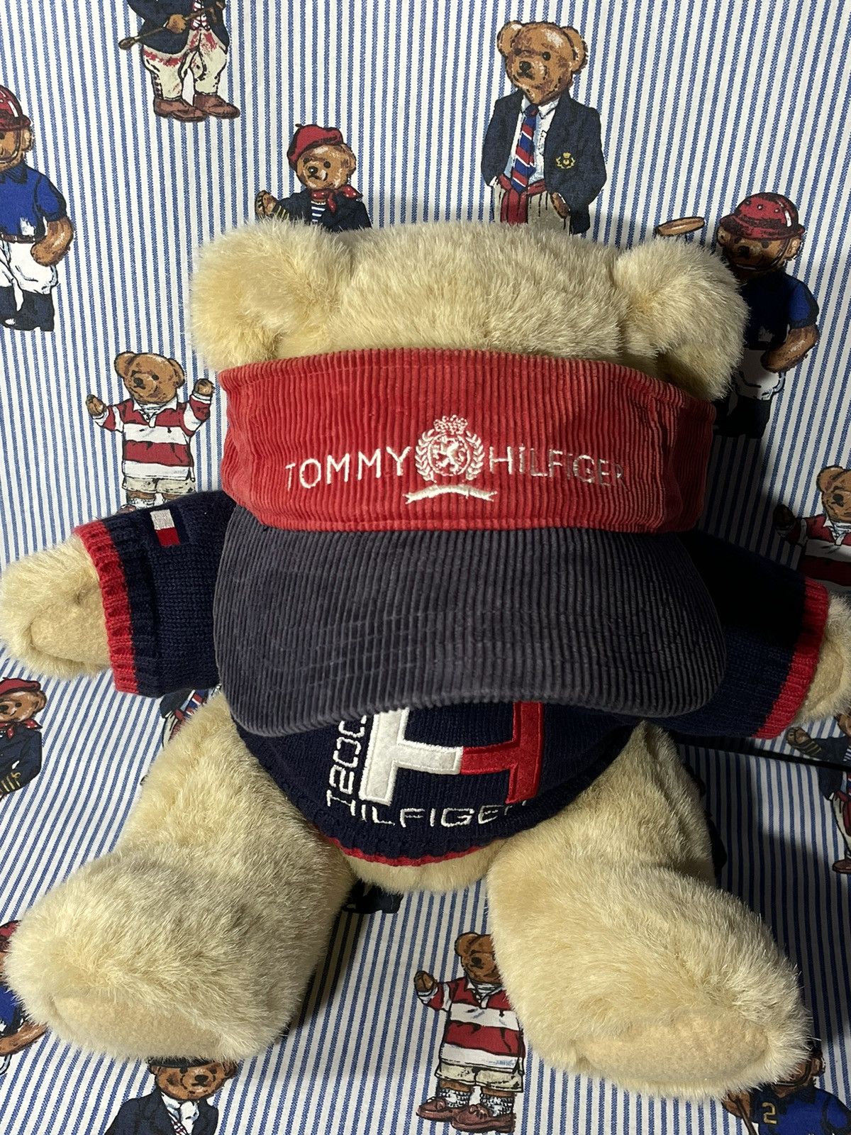 Tommy Hilfiger × Vintage Visor Tommy Hilfiger Crest OG Vintage 90’s Size ONE SIZE - 4 Thumbnail