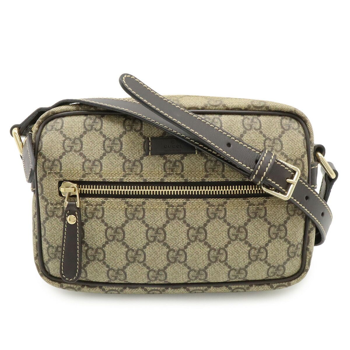Gucci Gucci Gucci GG Supreme Coated Canvas Shoulder Bag Plastic / Synthetic Shoulder Bag 201447 DUTY FREE for USA Size ONE SIZE - 1 Thumbnail