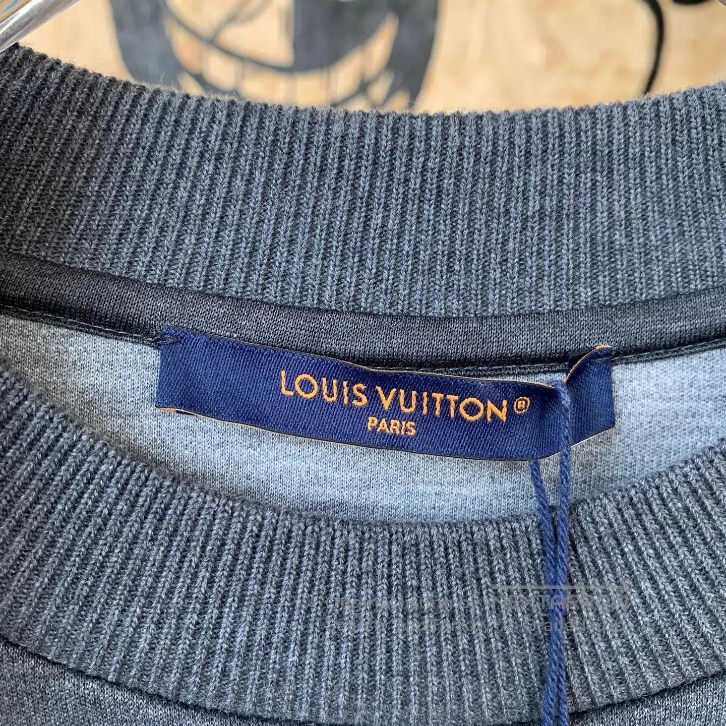 Louis Vuitton Gray Graphic Print Sweatshirt Size L. Size US L / EU 52-54 / 3 - 2 Thumbnail
