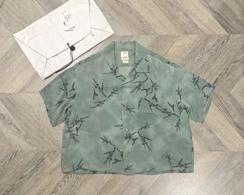 Visvim visvim 22aw Silk Hand-dyed Short Sleeve Shirt 2505-Nextarro Size US S / EU 44-46 / 1 - 1 Thumbnail