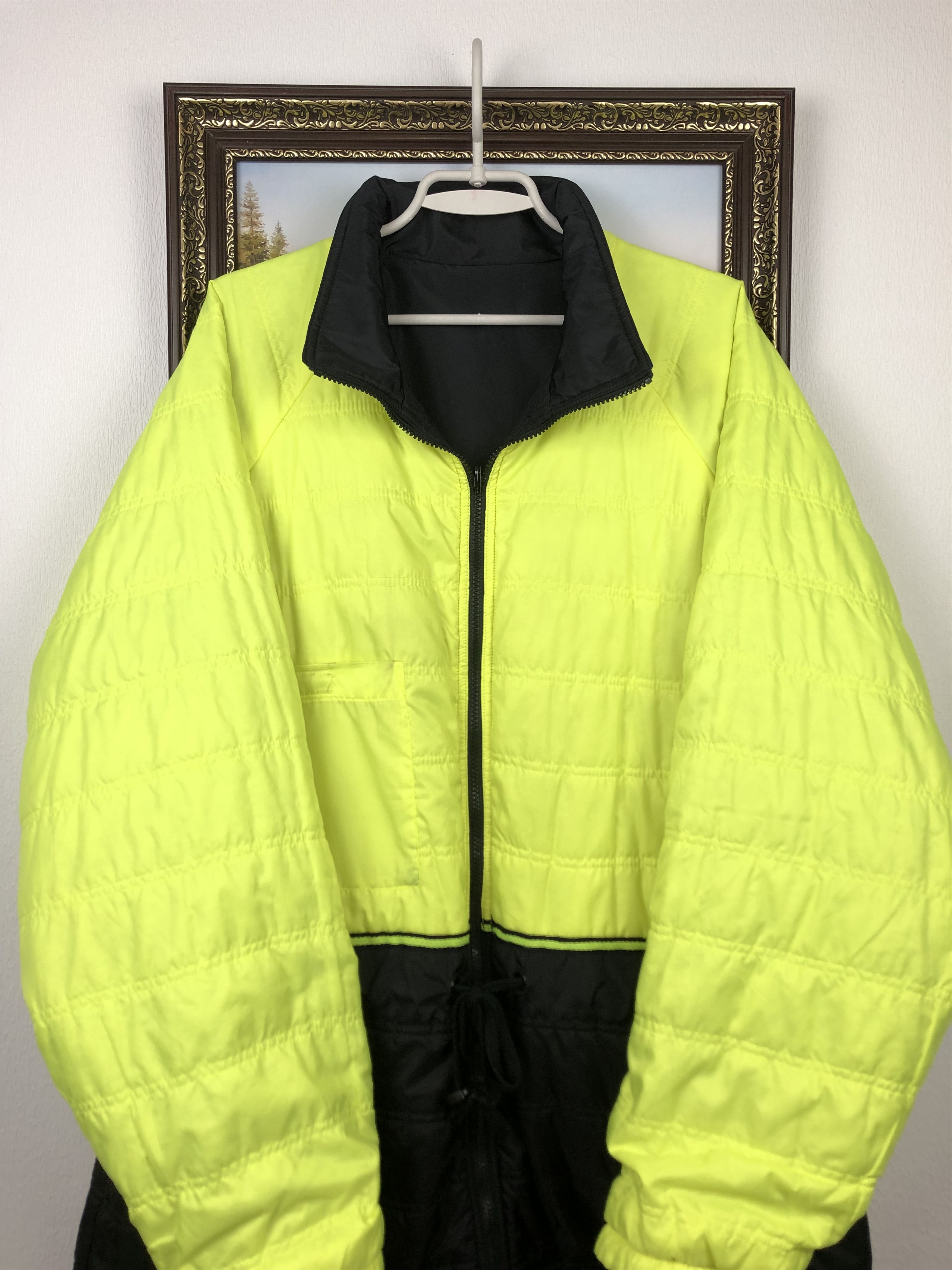 Nike Vintage Borussia Dortmund Jacket Soccer Bomber Double Sided Size US XL / EU 56 / 4 - 9 Thumbnail
