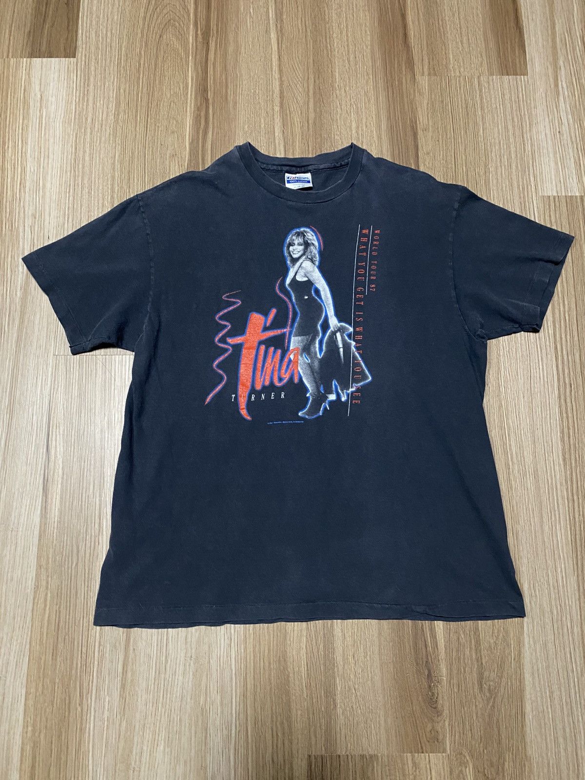 Vintage 80s Tina Turner World Tour 1987 Shirt Extra Large