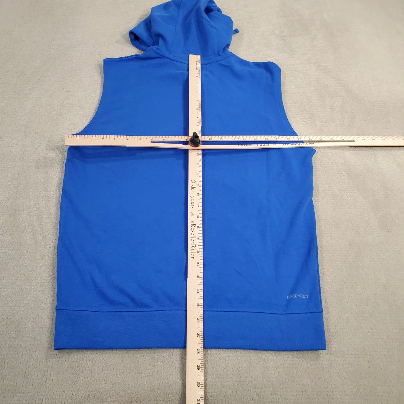 Jordan Brand Nike Air Jordan Sleeveless Hoodie Mens Small Blue Training Sweatshirt DQ7946 449 Size US S / EU 44-46 / 1 - 6 Thumbnail