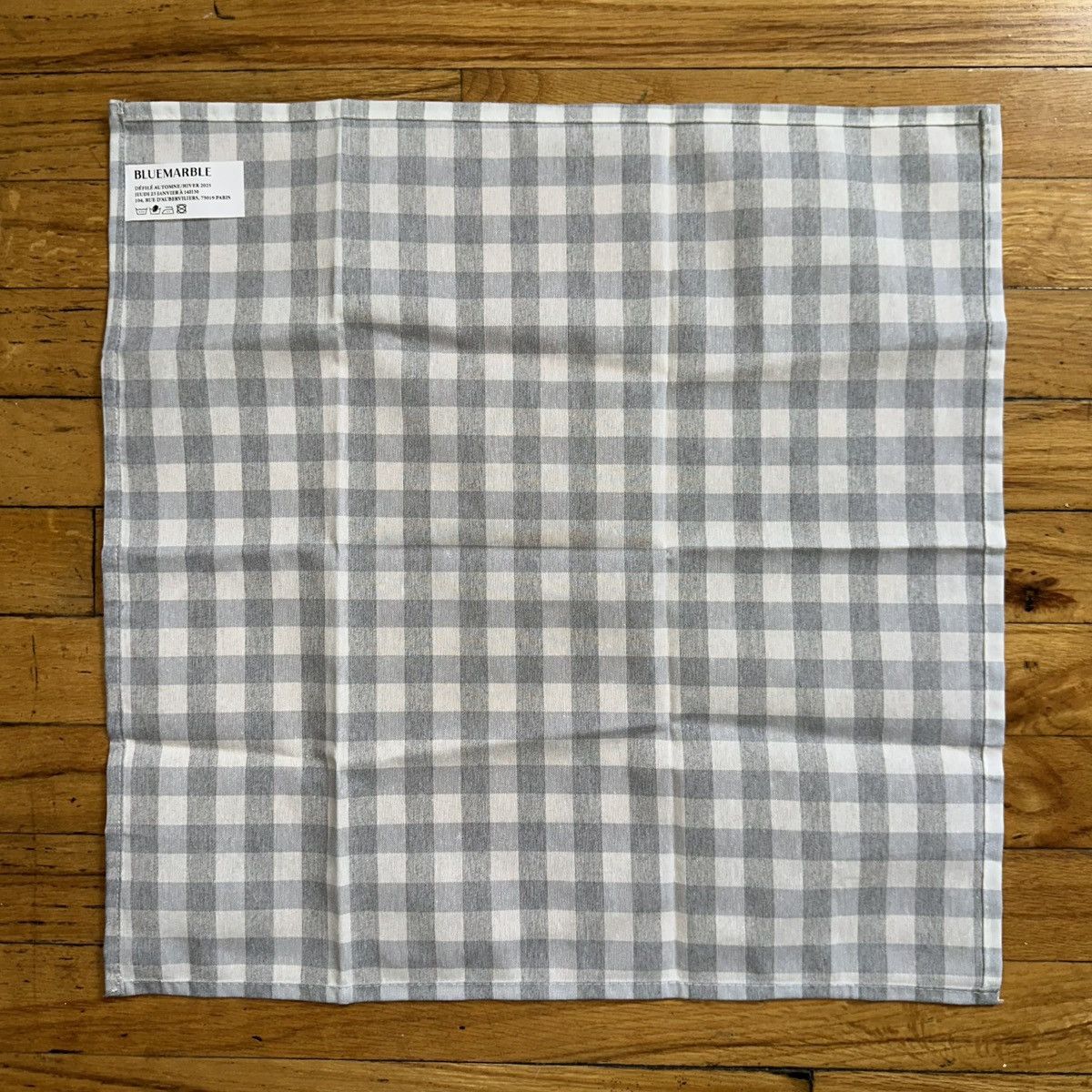 Bluemarble Checkered handkerchief Size ONE SIZE - 2 Thumbnail