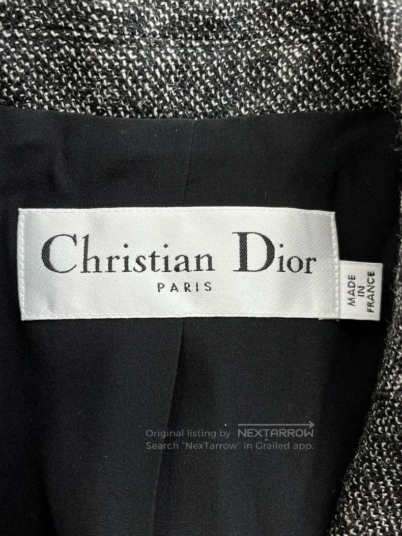 Dior Dior Grey single-breasted suit jacket Size XXS / US 00 / IT 34 - 4 Thumbnail