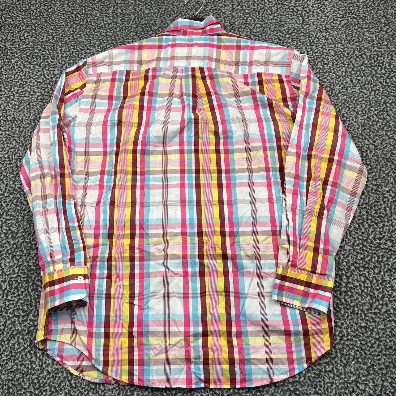 Peter Millar Peter Millar Weekender Finish Button Down Shirt Men XL Plaid Size US XL / EU 56 / 4 - 6 Thumbnail