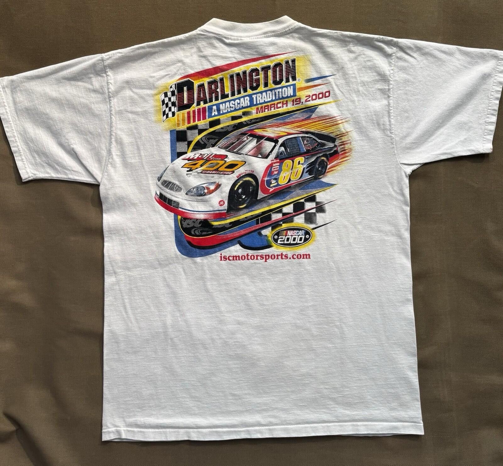 NASCAR Vintage Rare NASCAR 2000 Darlington 400 Auto Racing T-Shirt Size ONE SIZE - 1 Thumbnail