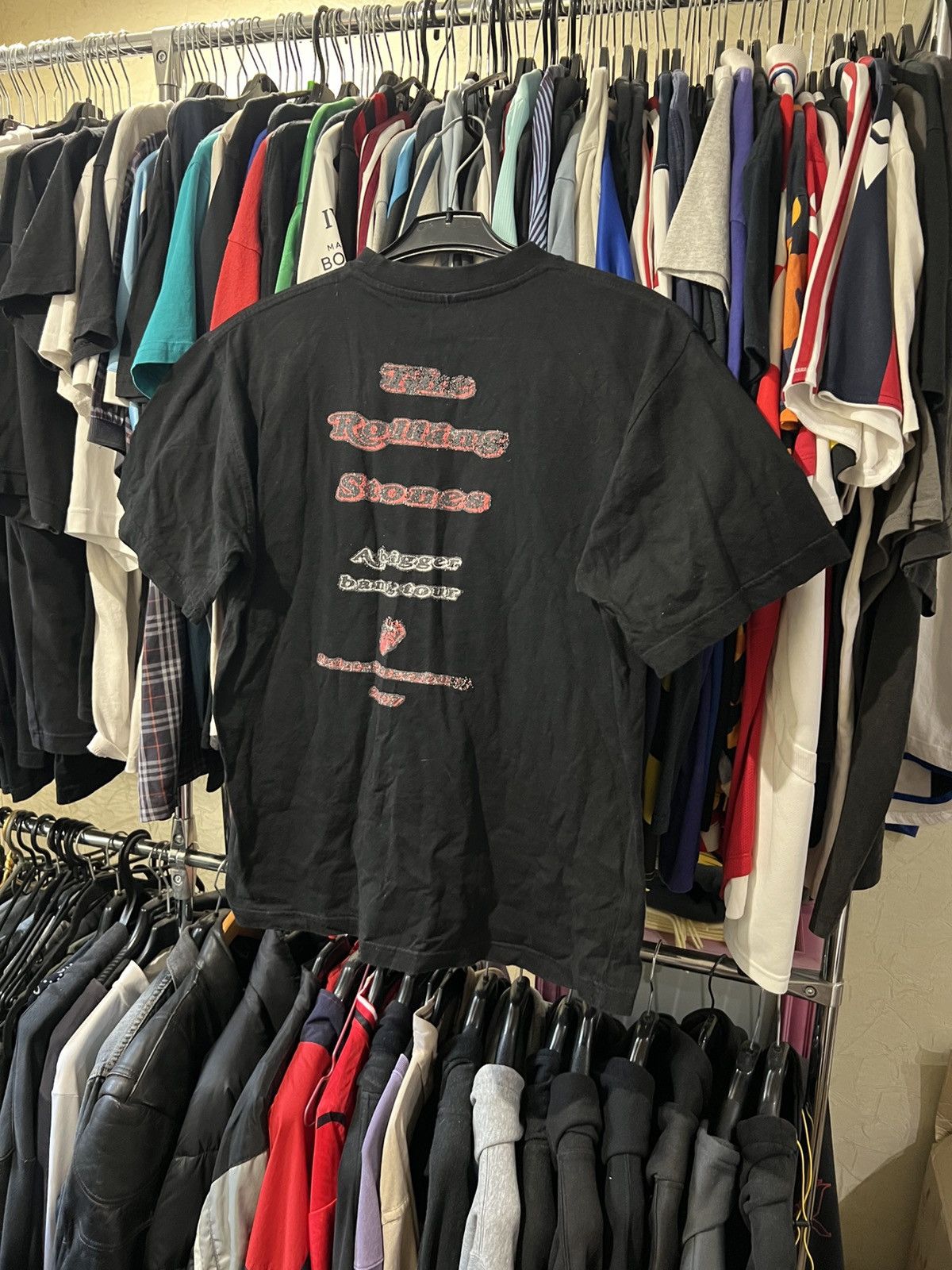 Band Tees 2006/2007 VINTAGE THE ROLLING STONES A BIGGER BAND TOUR AOP Size US M / EU 48-50 / 2 - 8 Thumbnail