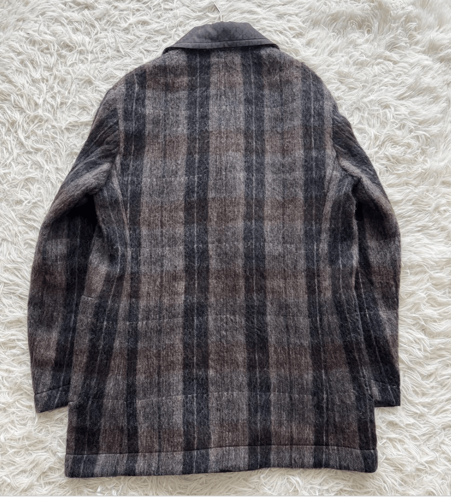 Comme des Garcons Homme Comme des Garcons Homme Tweed Loose Fit Jacket Size US M / EU 48-50 / 2 - 2 Thumbnail