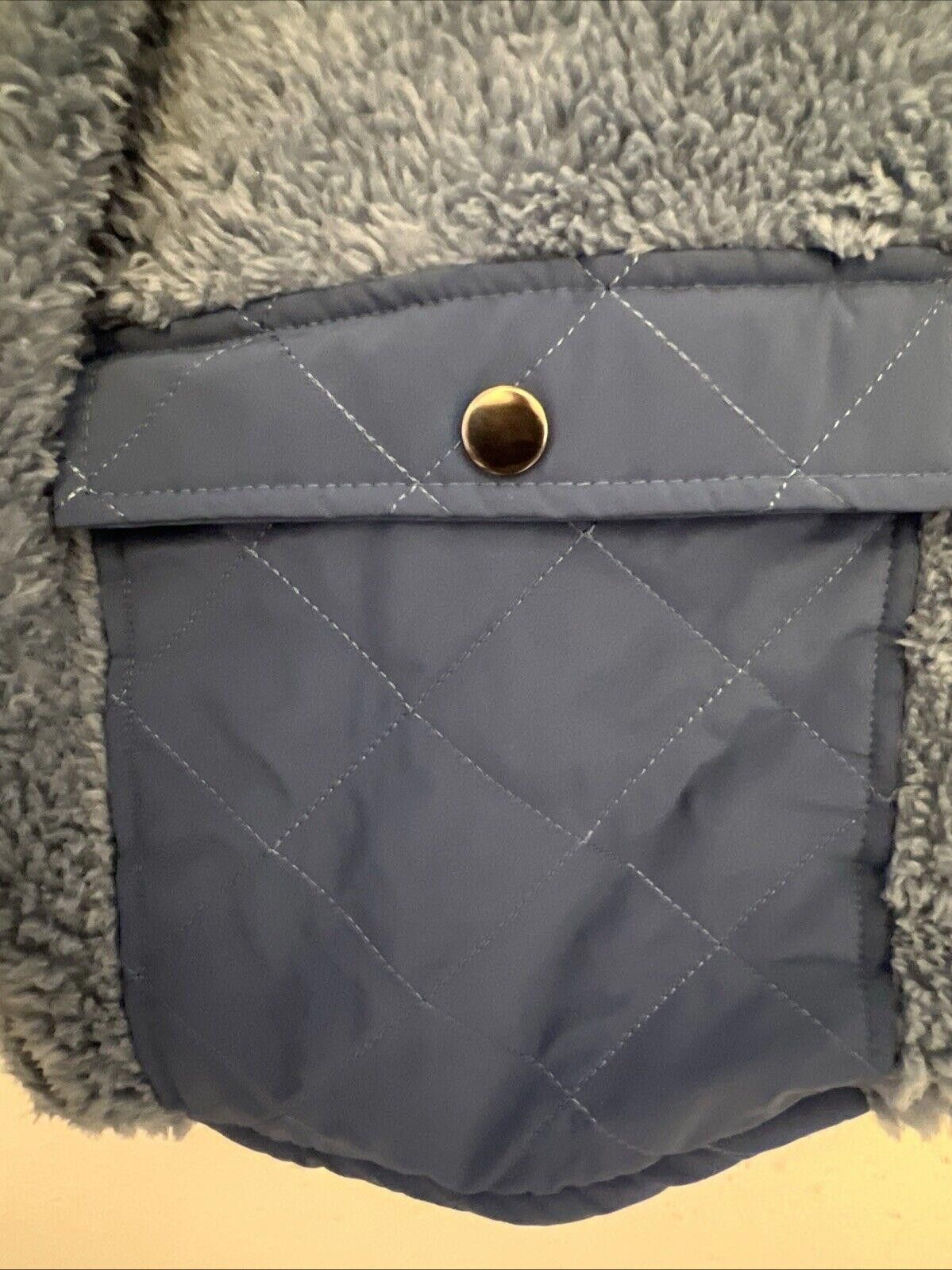 Ben Sherman evy's tree The Nina Sherpa Storm Blue Color Size L jacket Size L / US 10 / IT 46 - 4 Thumbnail
