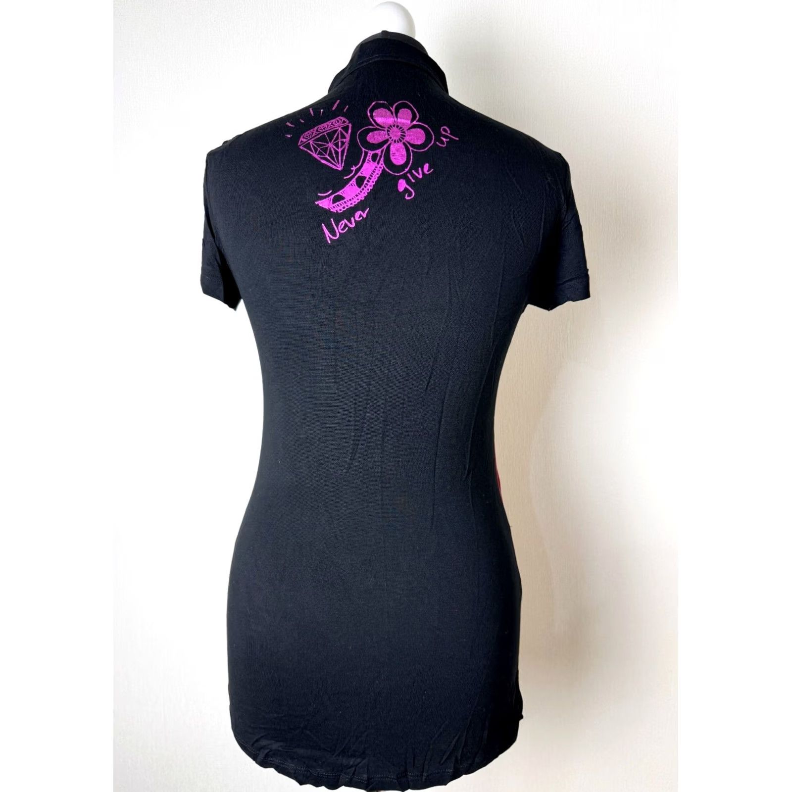Desigual Desigual black shirt tunic Womens Size S Size S / US 4 / IT 40 - 6 Thumbnail