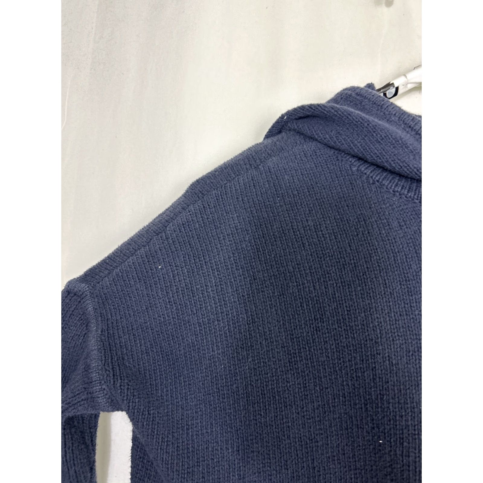 Athleta Athleta Revive Navy Knit Hoodie Full Zip Women’s Medium Size M / US 6-8 / IT 42-44 - 3 Thumbnail