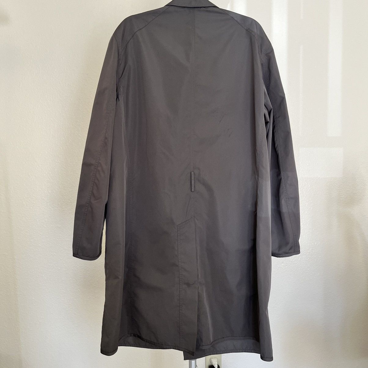 Designer × Z Zegna Z Zegna Lightweight Grey Belted Trench Coat Grey Size L Size US L / EU 52-54 / 3 - 2 Thumbnail