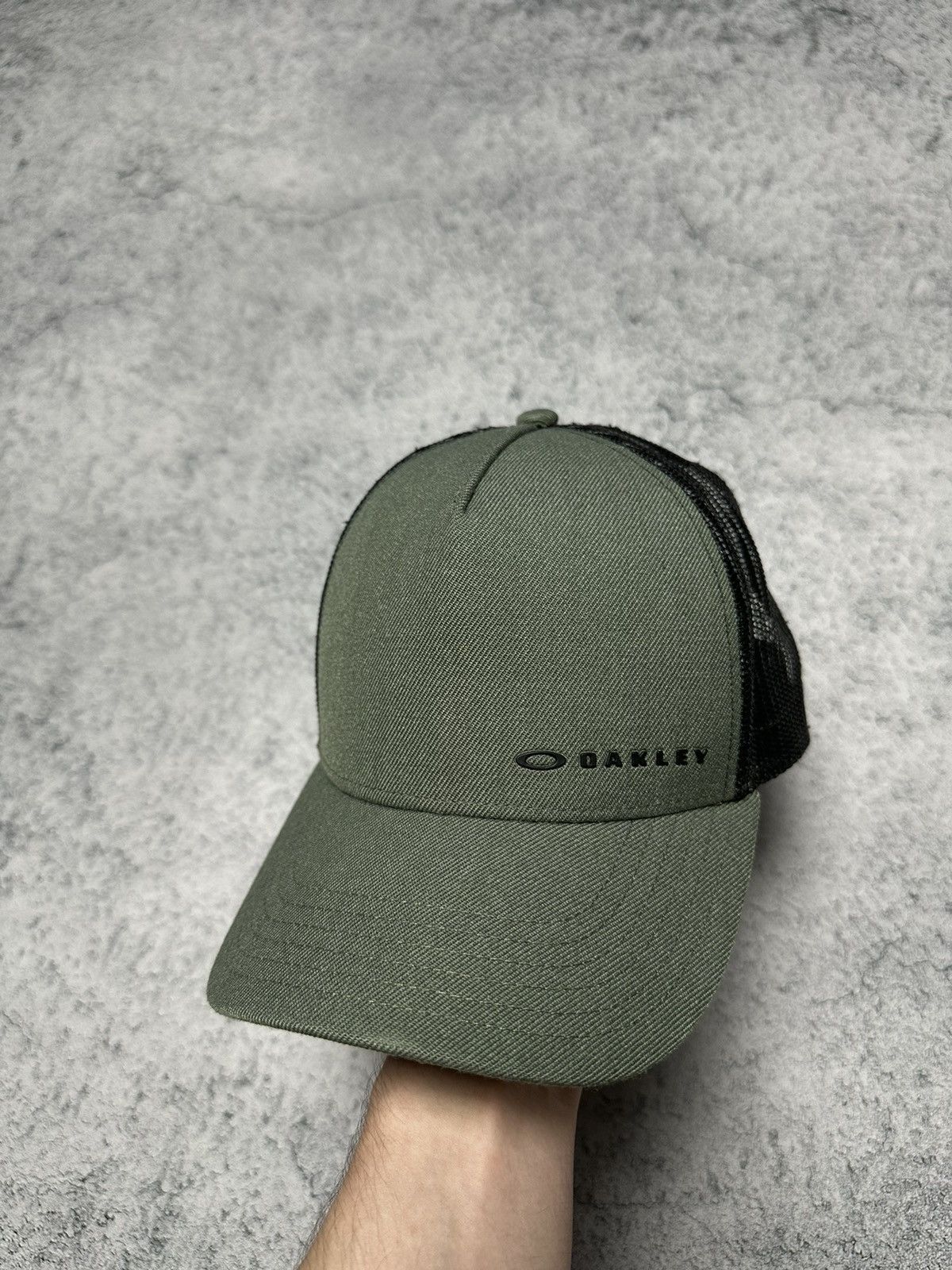 Vintage Oakley Classic Mid Snap Cap Hat Size ONE SIZE - 2 Thumbnail