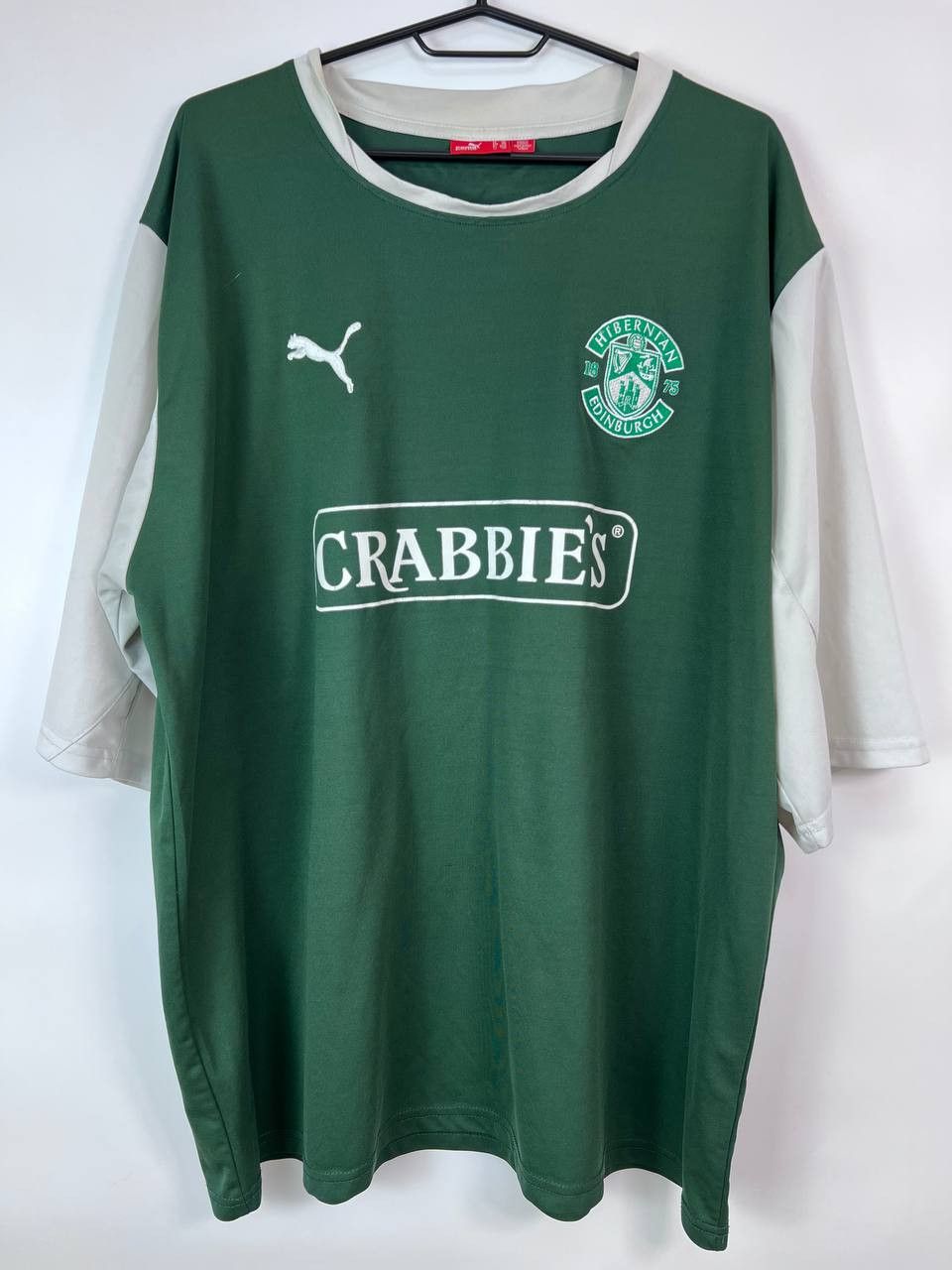 Puma Hibernian 2012/13 Home Shirt Football Jersey Puma Sz 3XL Size US XXL / EU 58 / 5 - 1 Thumbnail