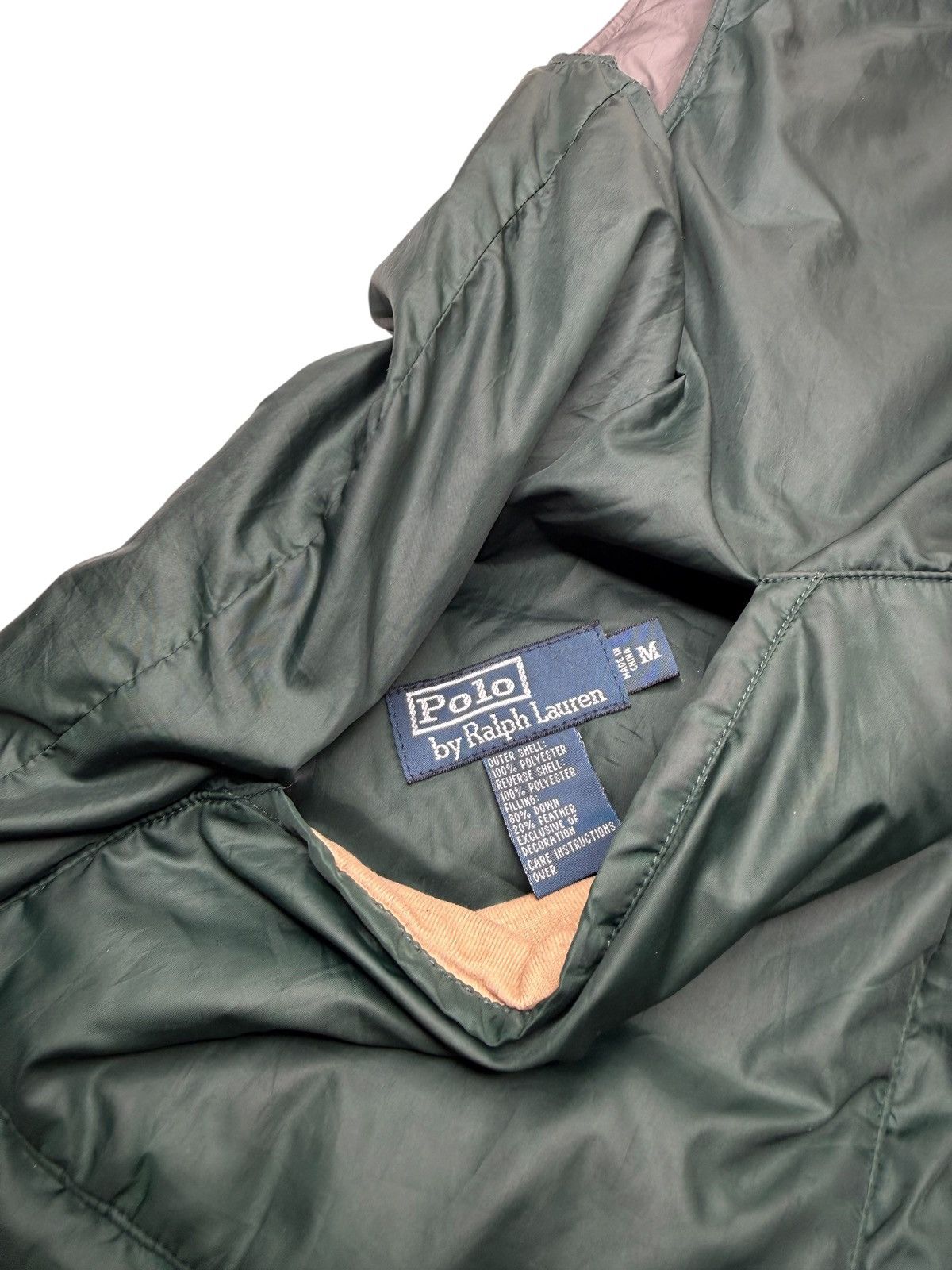 Polo Ralph Lauren Polo Ralph Lauren Reversible Down Puffer Vest Green Gray M Size US M / EU 48-50 / 2 - 14 Thumbnail