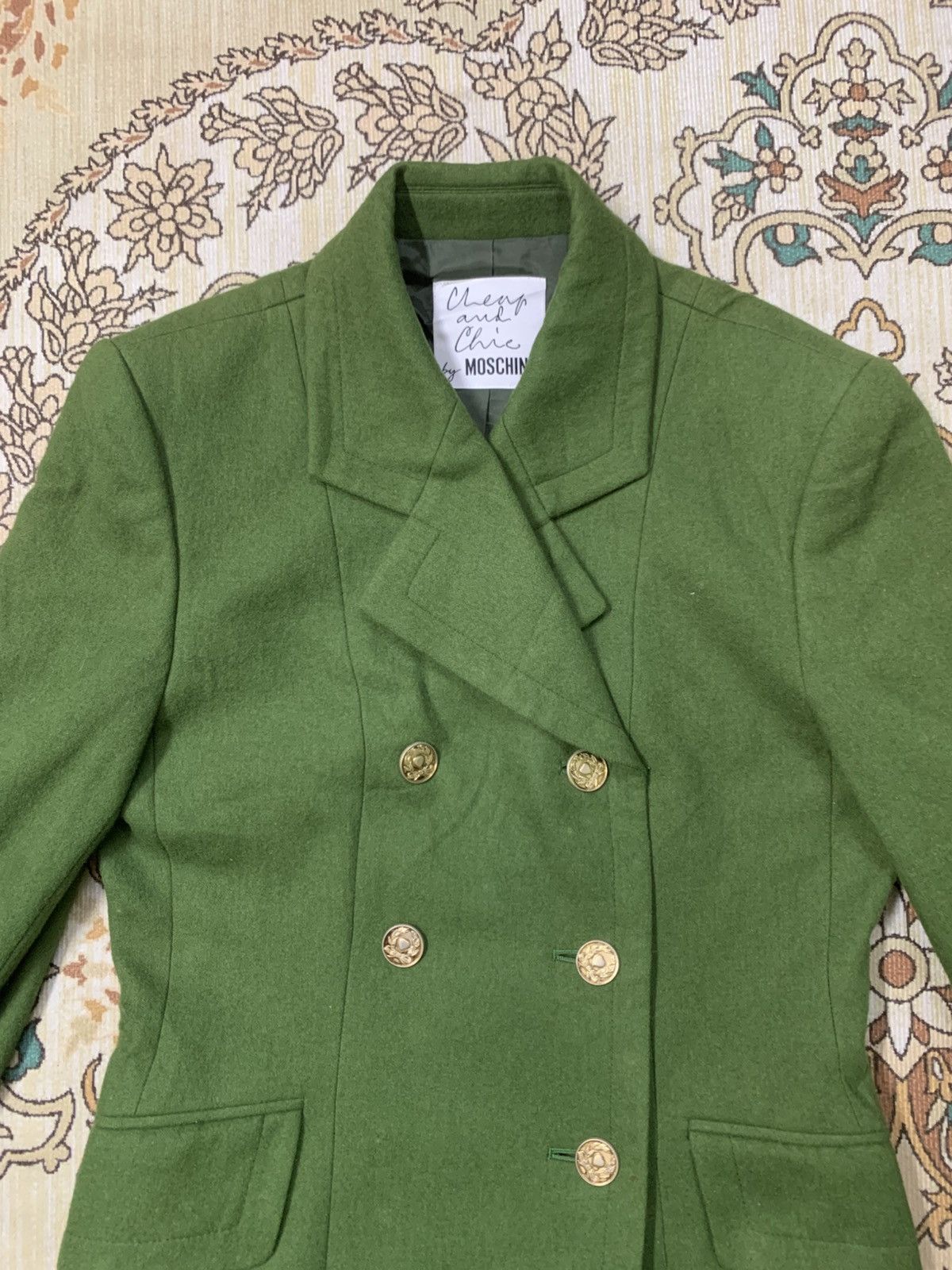 Moschino MOSCHINO BLAZER WOOL Size S / US 4 / IT 40 - 5 Thumbnail