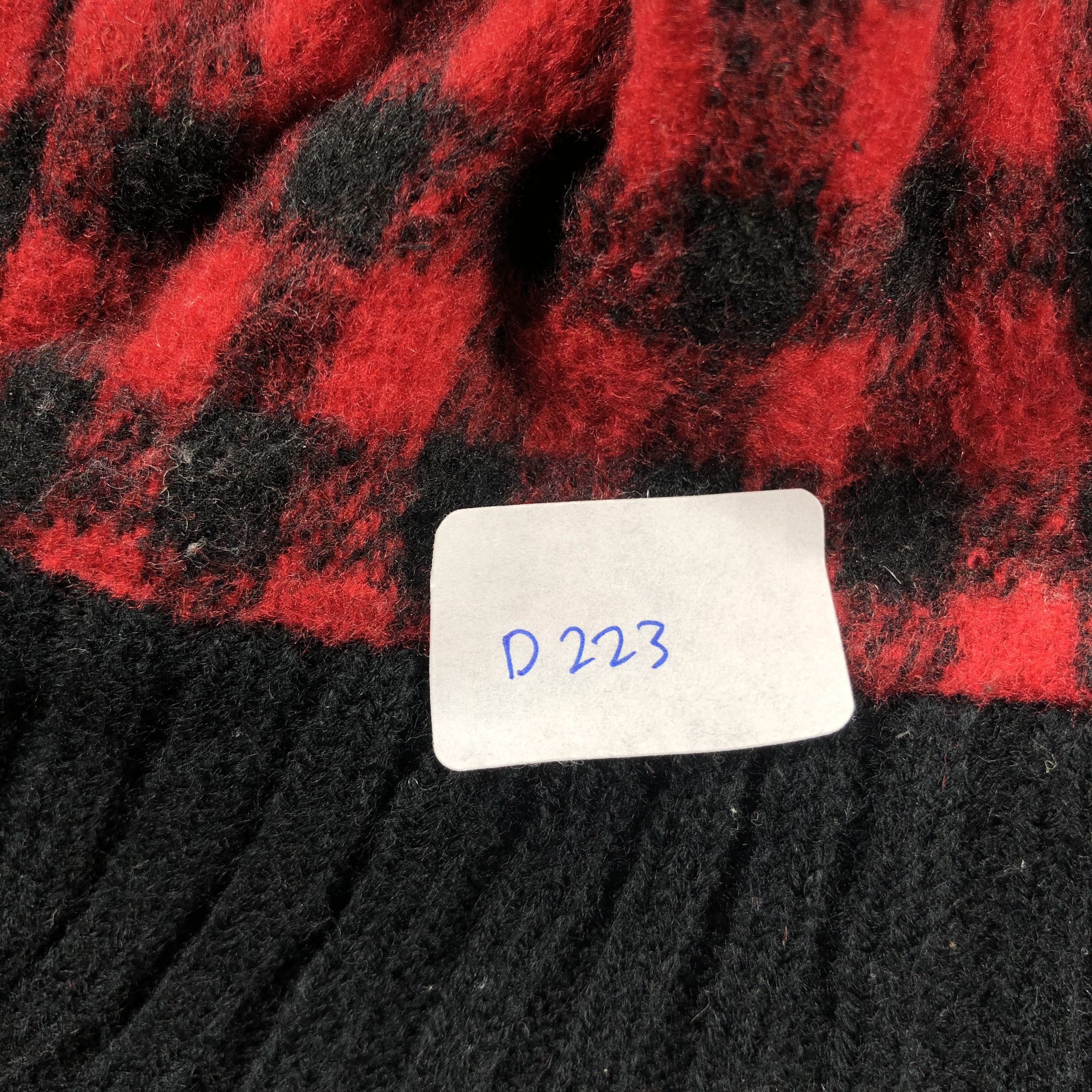 Japanese Brand × Vintage Unknown Checker Bobble Beanie Snow Hat Snow Cap -D223 Size ONE SIZE - 6 Thumbnail