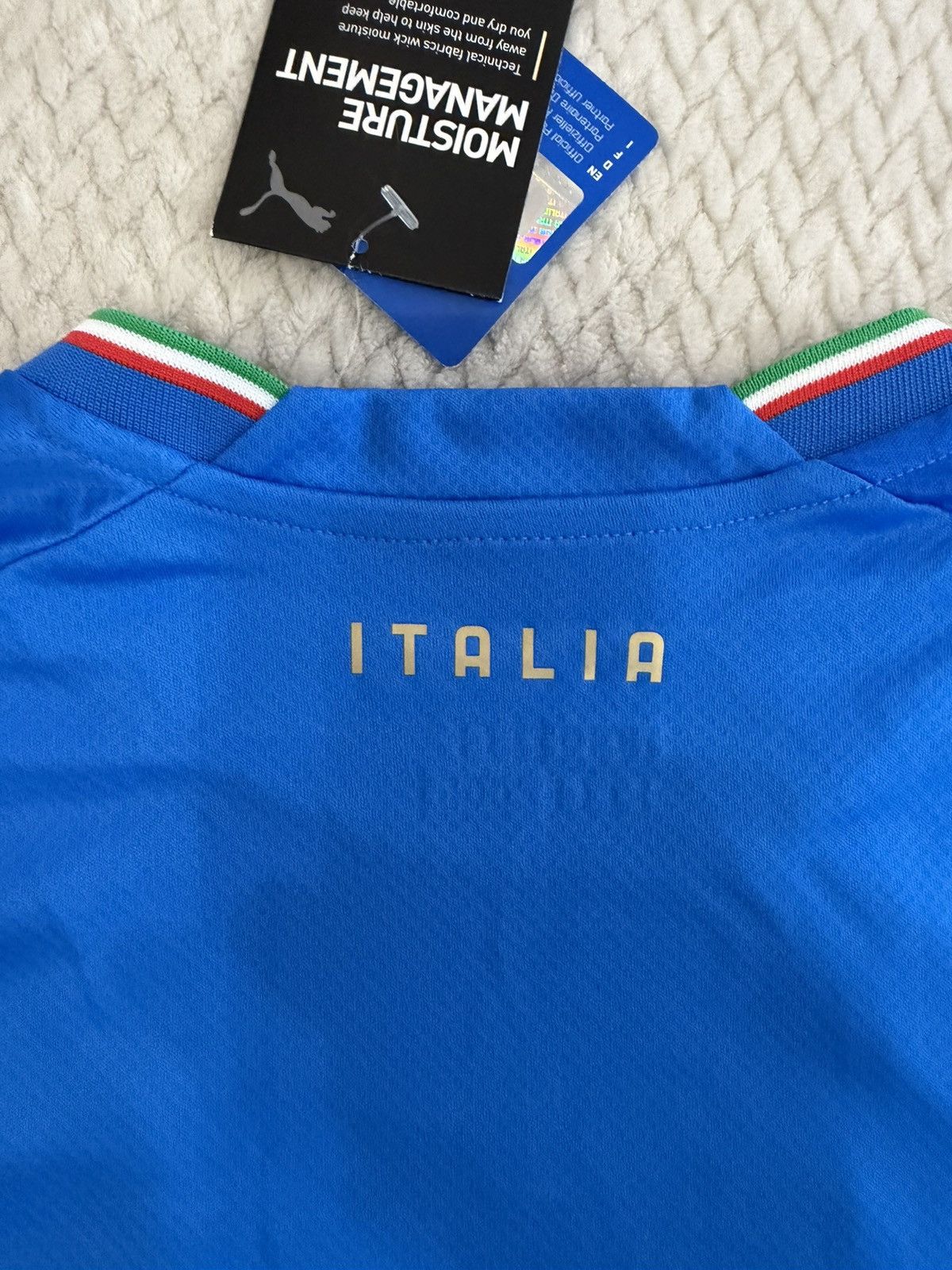 Puma Puma Italy National Team Home Jersey Size US L / EU 52-54 / 3 - 3 Thumbnail