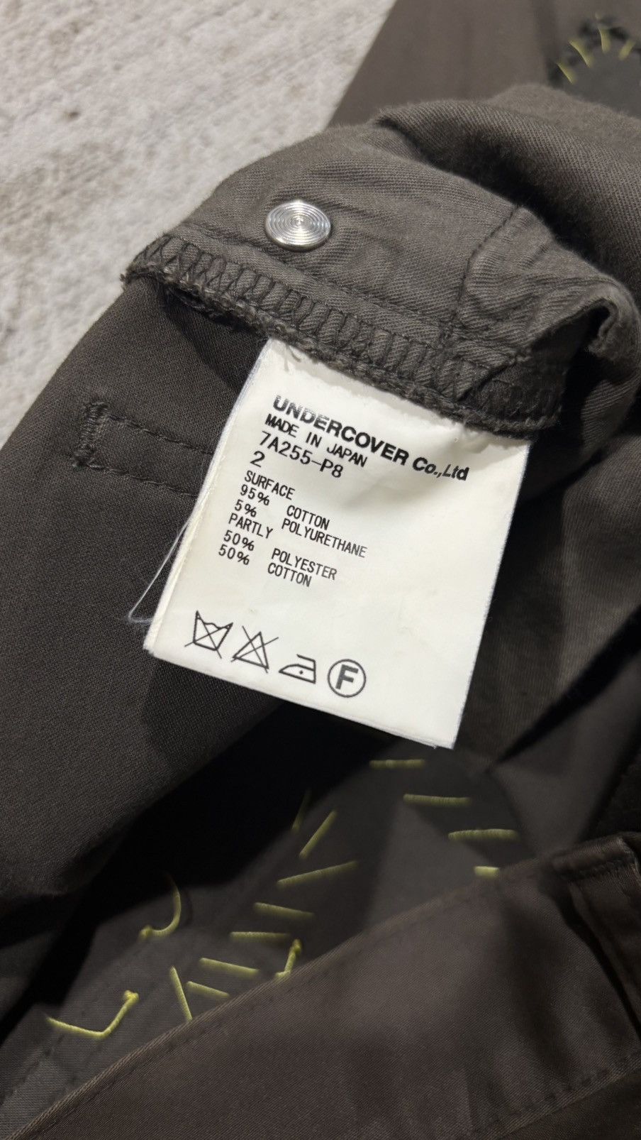 Undercover Undercover AW2007 Sample Scab Denim Size US 31 - 16 Thumbnail