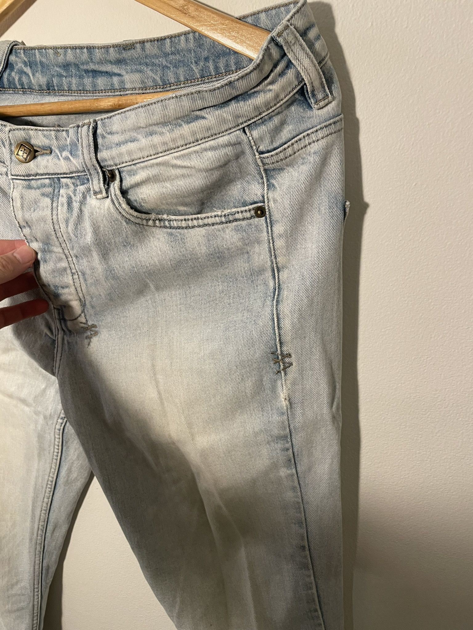 Ksubi Light blue Ksubi skinny jeans Size US 32 / EU 48 - 4 Thumbnail