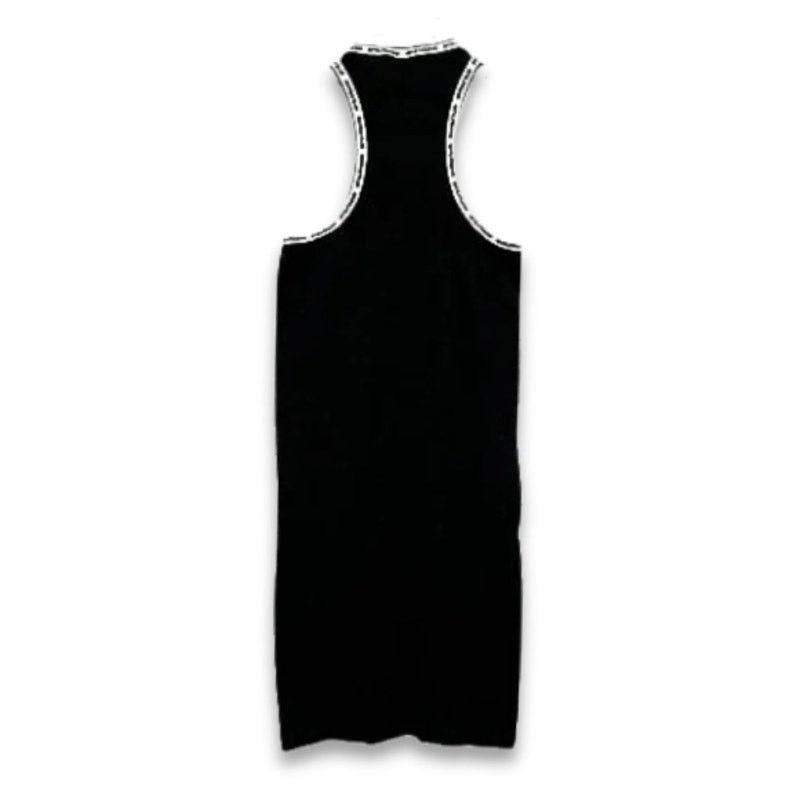 Other Iets Frans Bodycon Dress Logo Tape Accents Mini Black S NWOT Size S / US 4 / IT 40 - 6 Thumbnail