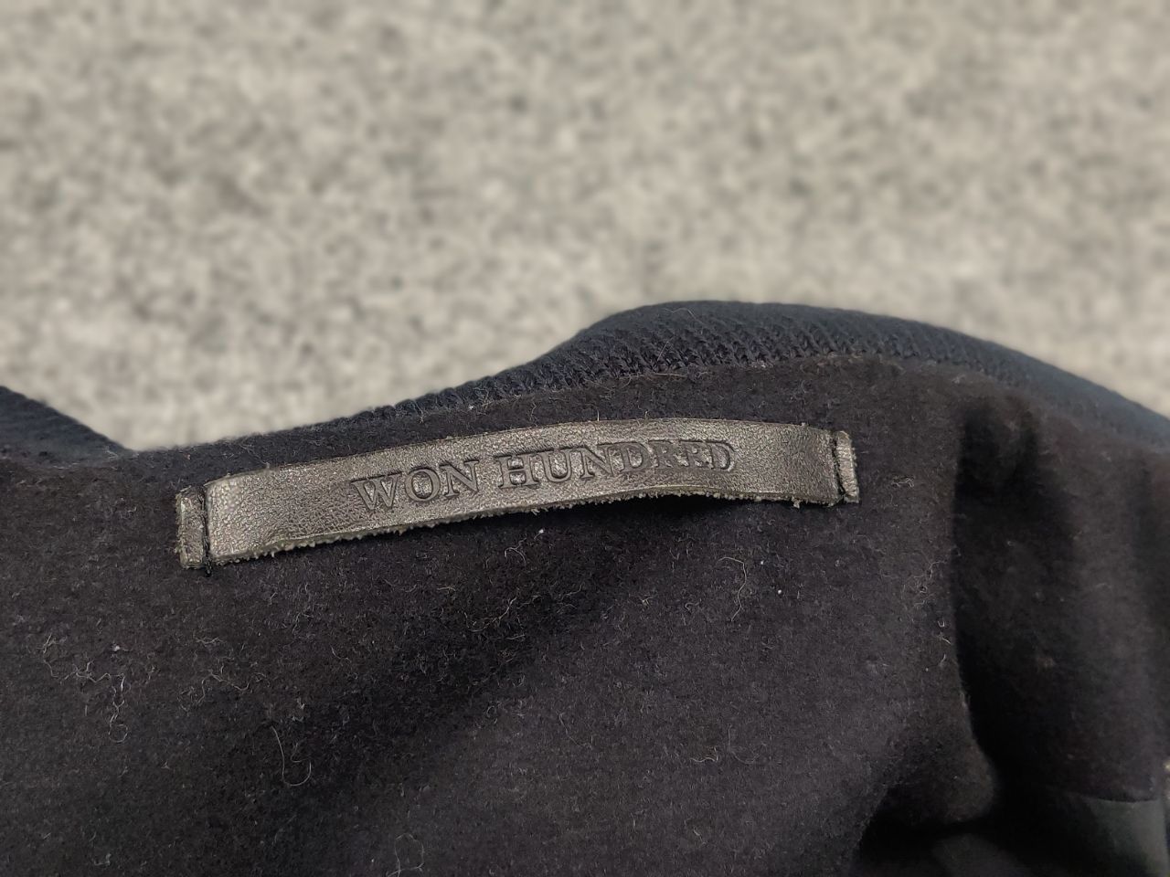 Won Hundred Won Hundred Design Orville Wool Navy Zip pocket vest jacket Size US L / EU 52-54 / 3 - 10 Thumbnail