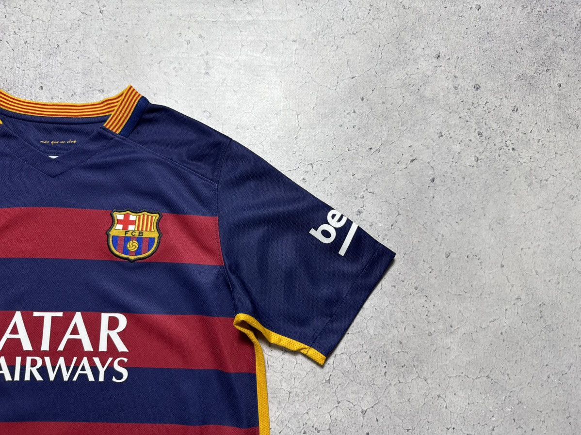 Nike Nike FC Barcelona 2015/2016 Vintage Soccer Jersey FCB Size US S / EU 44-46 / 1 - 4 Thumbnail