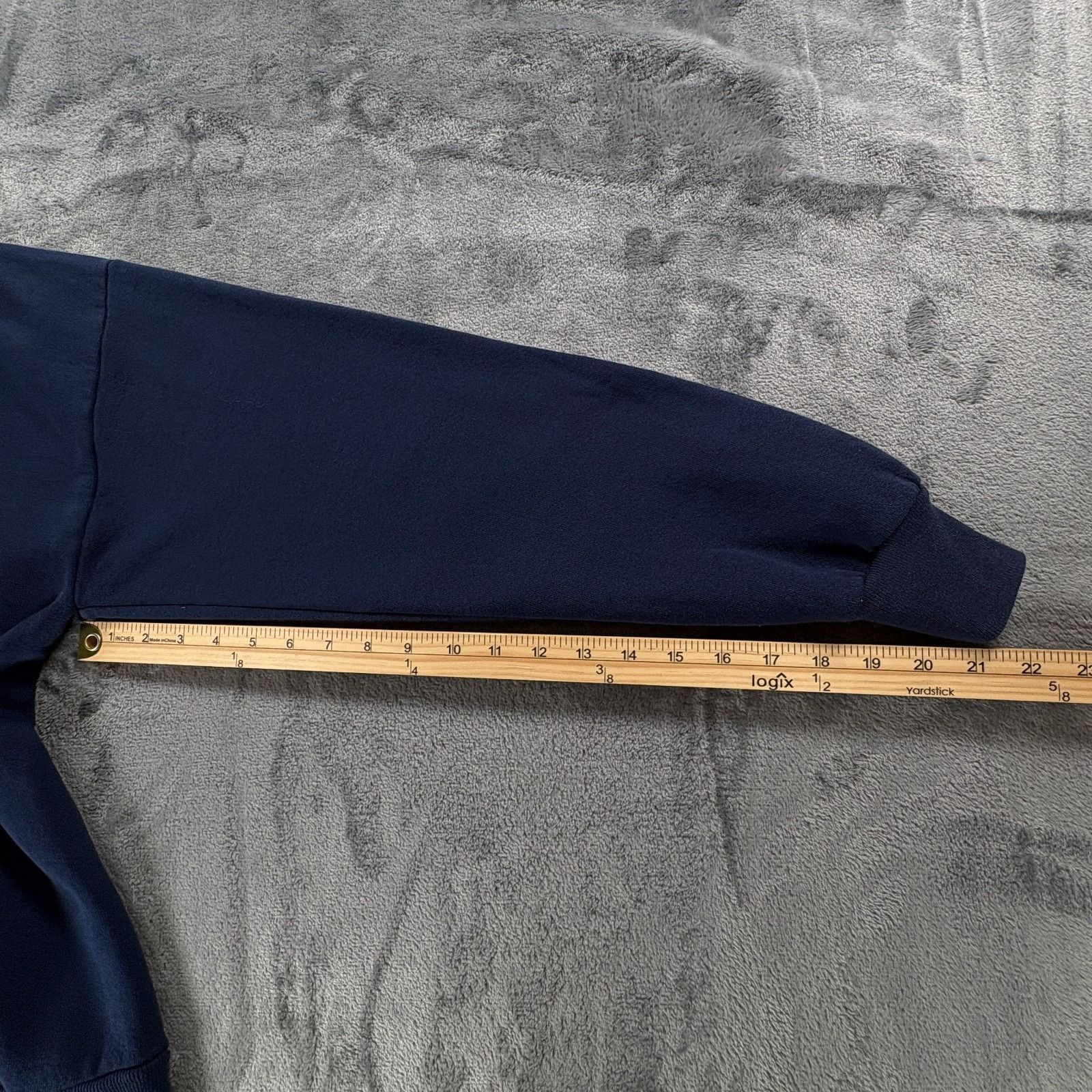Jerzees Vintage 80s Jerzees Atlanta Sweatshirt XL Made in USA Navy C Size US XL / EU 56 / 4 - 9 Thumbnail