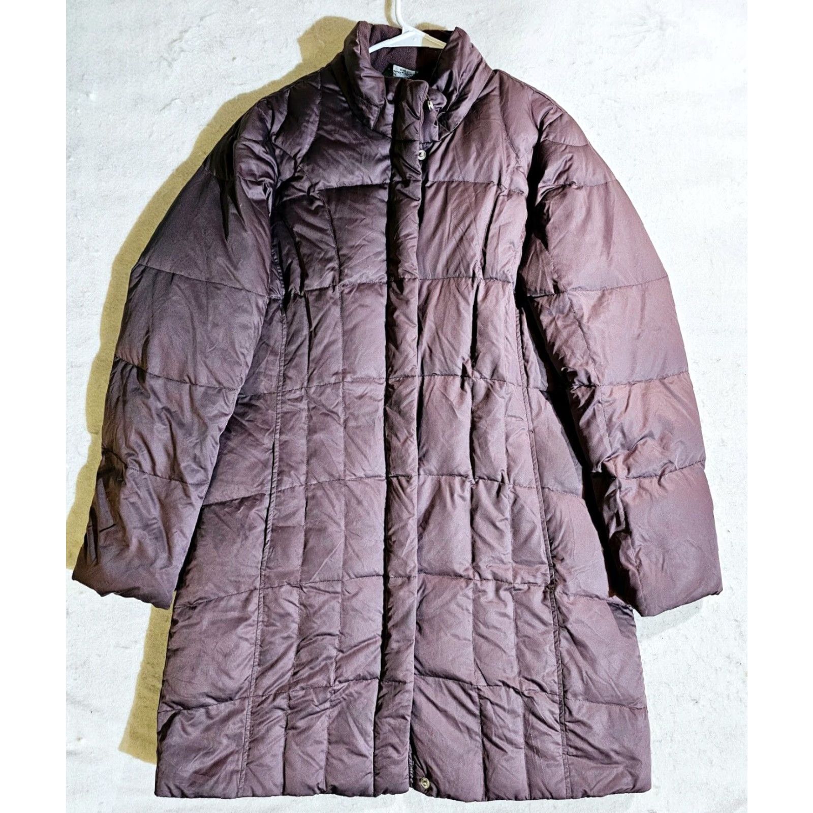 Eddie Bauer Eddie Bauer Classic Quilted Puffer Parka Coat EB550 Goose Down Womens Size Large Plum Purple Long Coat Parka Mountain 90s Outdoor Size L / US 10 / IT 46 - 2 Thumbnail