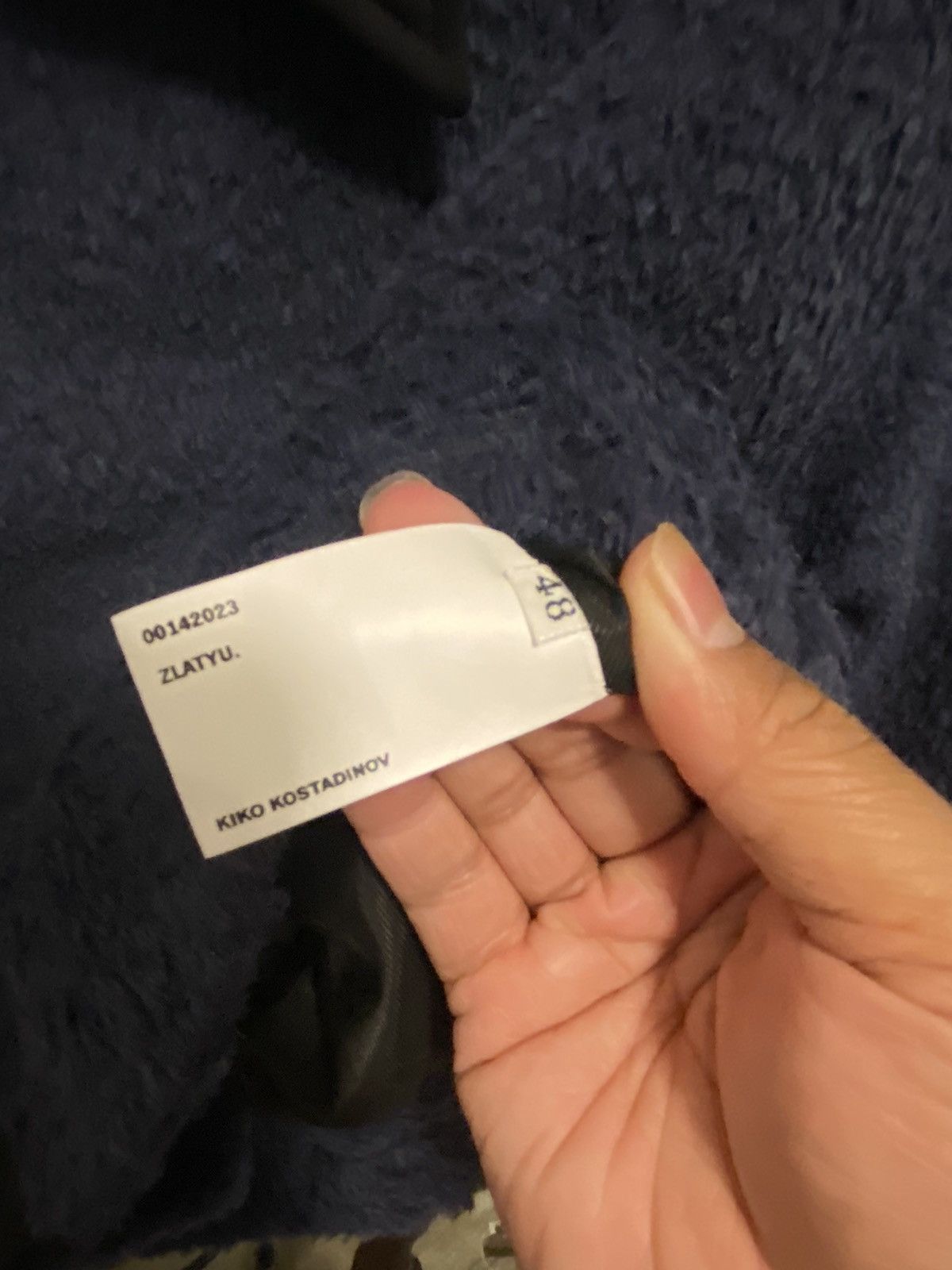 Kiko Kostadinov Maersk Bomber Alpaca Wool | Grailed