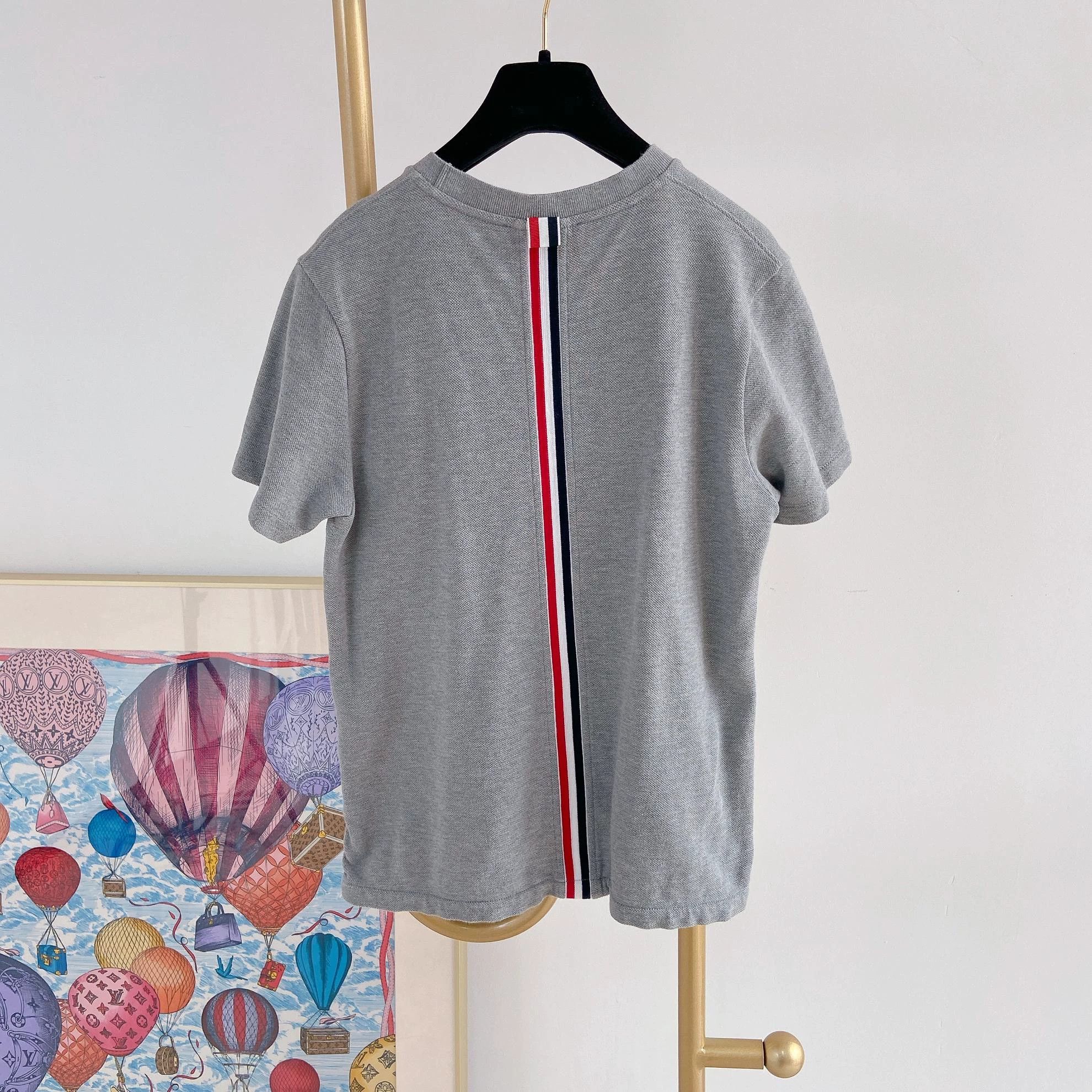 Thom Browne ThomBrowne Gray Tee 44 Size US S / EU 44-46 / 1 - 2 Thumbnail