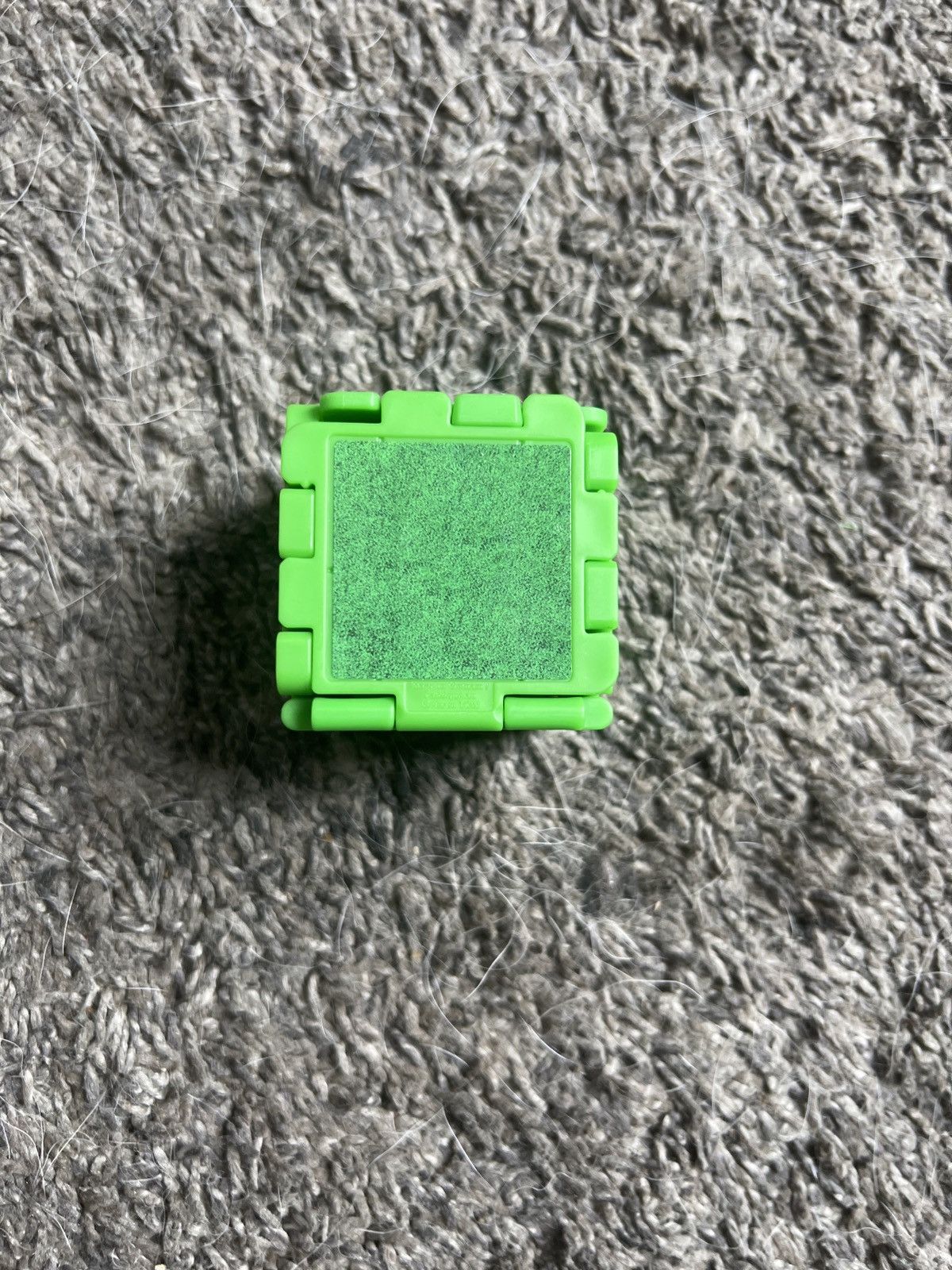 Warner Bros 2025 McDonald’s A Minecraft Movie Grass Block Toy Size ONE SIZE - 2 Thumbnail