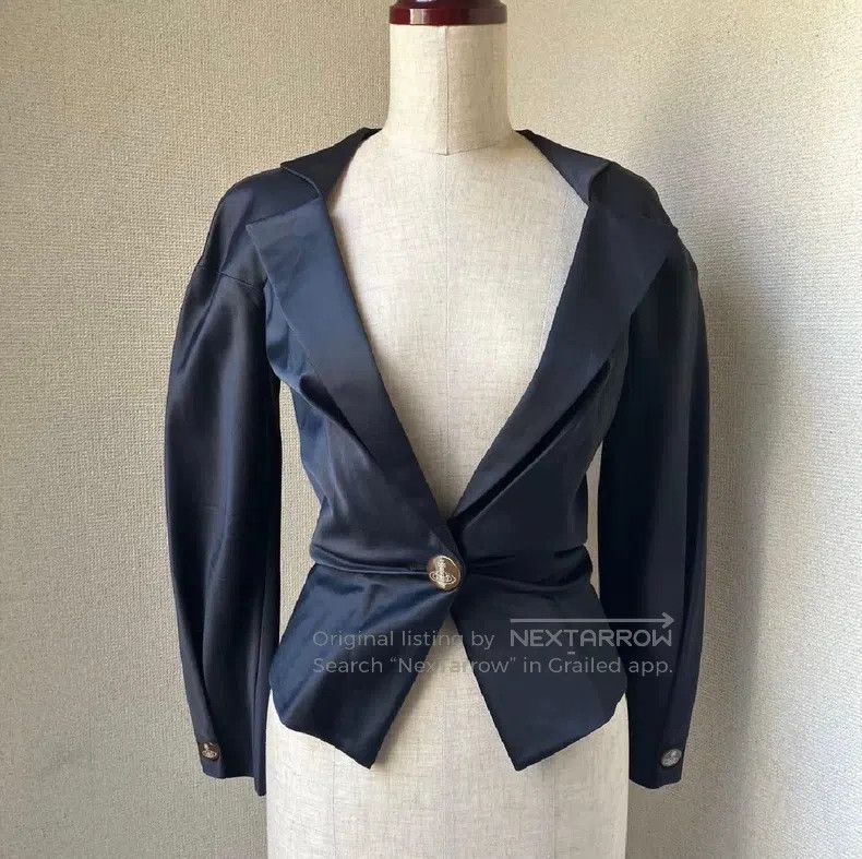 Vivienne Westwood Vivienne Westwood Deformed Satin Jacket Size M / US 6-8 / IT 42-44 - 1 Thumbnail