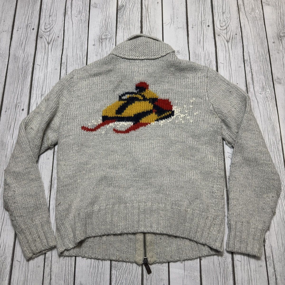 GQ × Gap × Michael Bastian Gap x GQ Michael Bastian snowmobile zip up sweater Size US M / EU 48-50 / 2 - 2 Thumbnail