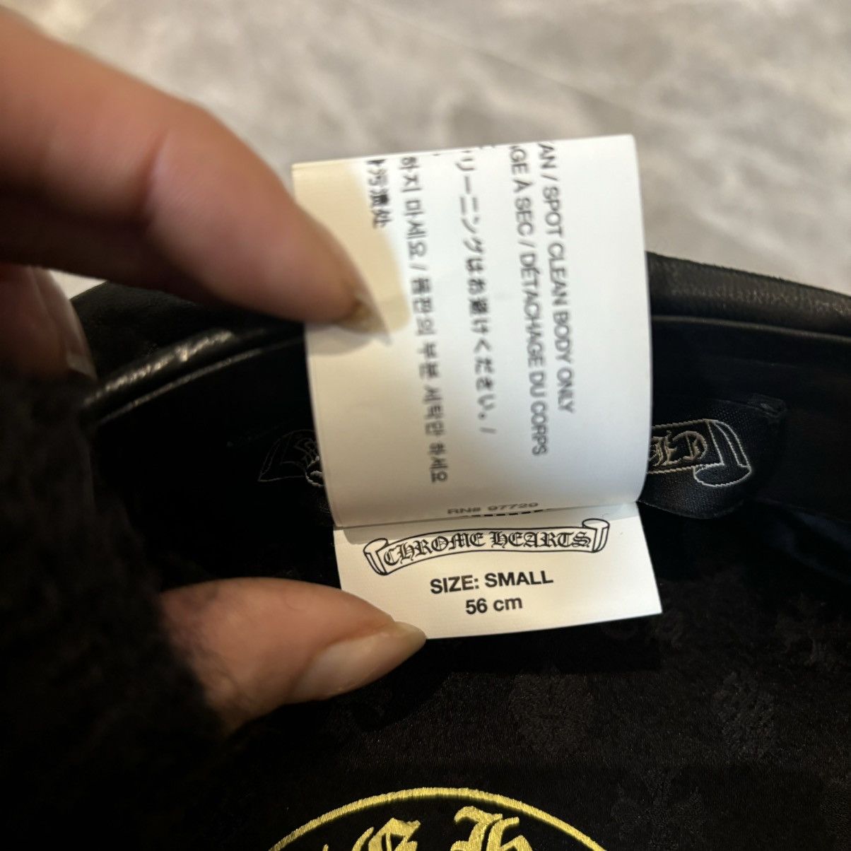 Chrome Hearts Chrome Hearts leather hat Size ONE SIZE - 11 Thumbnail