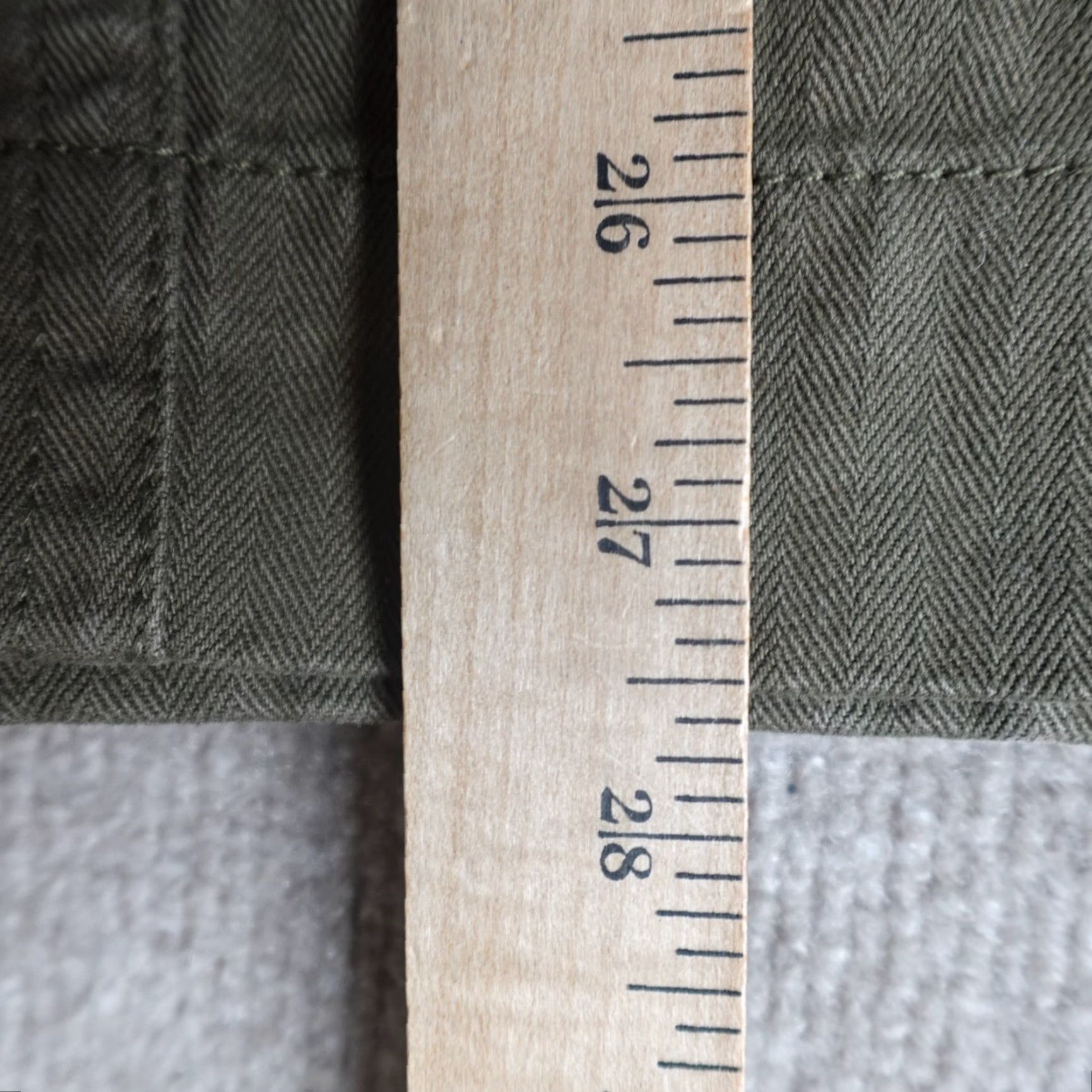 Everlane Everlane Womens Jacket Small Green Twill Peacoat Double Breasted Cotton Military Jacket Women S Green Twill Peacoat Size S / US 4 / IT 40 - 4 Thumbnail