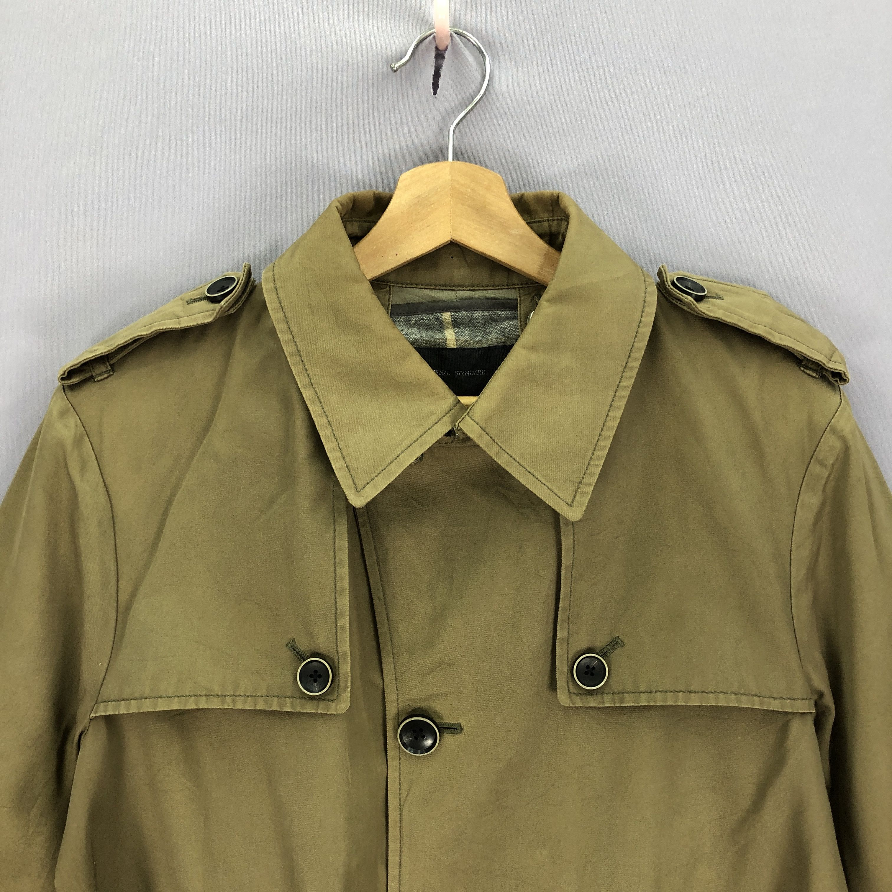 Japanese Brand × Vintage Vintage Journal Standard Long Trench Jackets Japanese Brand Size US S / EU 44-46 / 1 - 6 Thumbnail