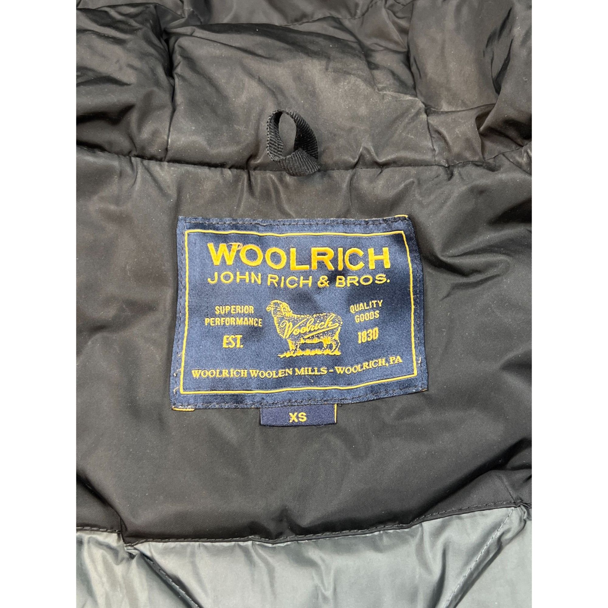 Woolrich Woolen Mills Woolrich Heavyweight Down Parka Coat Jacket (Y0663) Size XS / US 0-2 / IT 36-38 - 4 Thumbnail